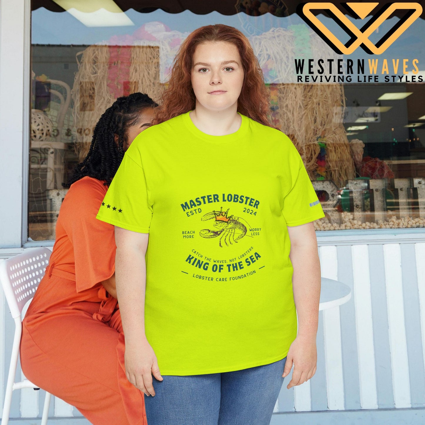 Unisex Heavy Cotton Tee_ Crafted from premium 100% cotton_ N2+ Series UHCT PT2WW007_ Limited Edition Maximum Comfort by WesternWaves: