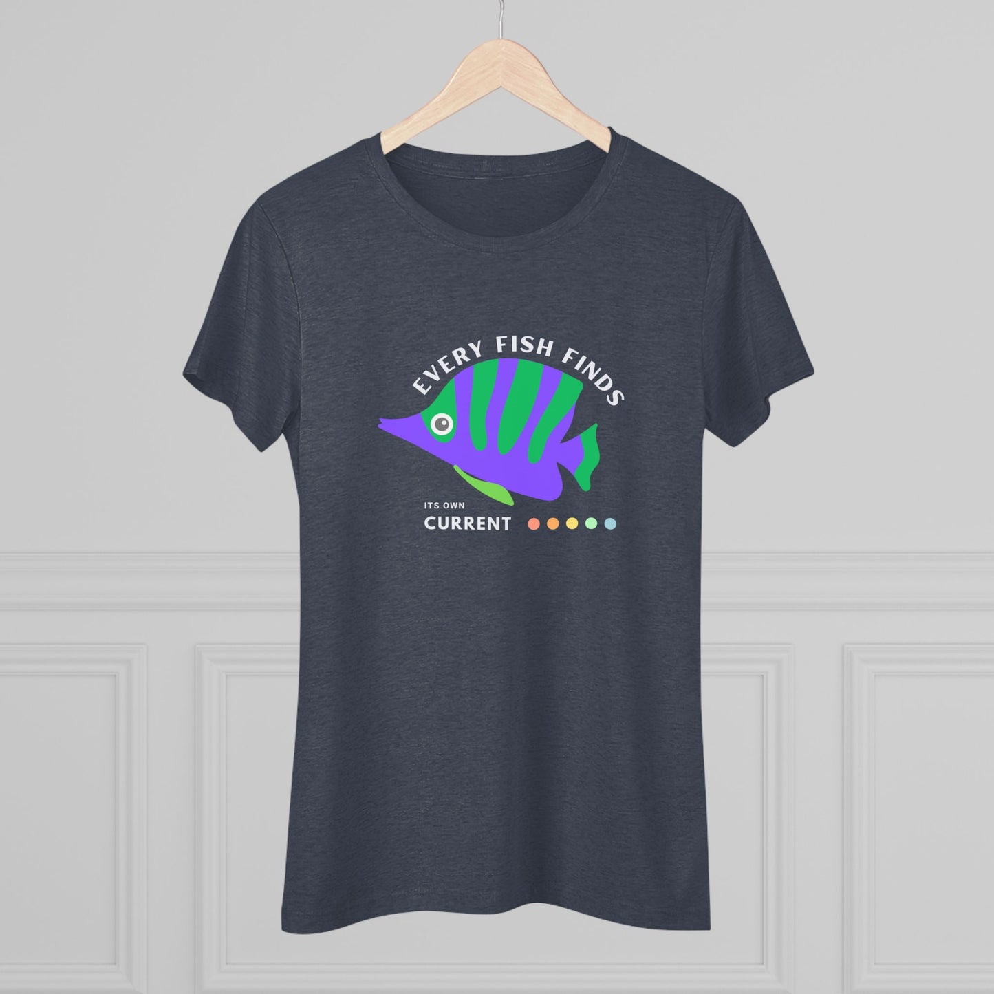 Women's Triblend Tee_ N3+ Series WTBT PT2WV002_ Limited Edition Designer Tee by SPW of WesternWaves
