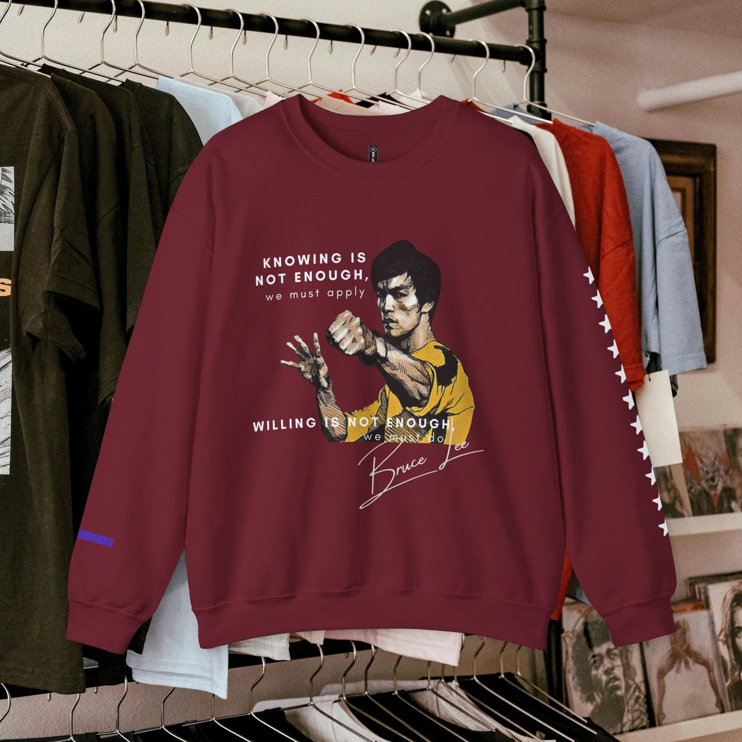Unisex Heavy Blend™ Crewneck Sweatshirt_ N2+ Sports Series UHBCSS PT2WW008_ Limited Edition ‘Zeztz’ Brand Sports Elements by WesternWaves: