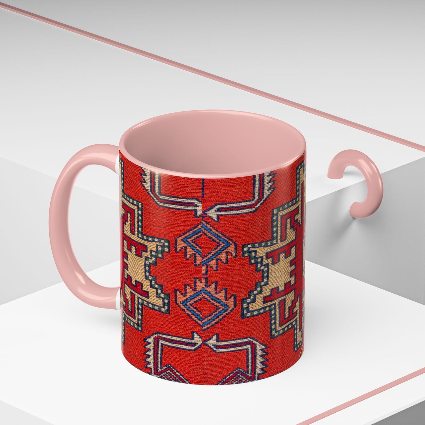 Accent Coffee Mug 11, 15oz_ N3+ Series ACM11OZ PT2WW019_ Limited Edition Perfect Blend of Style by WesternWaves: