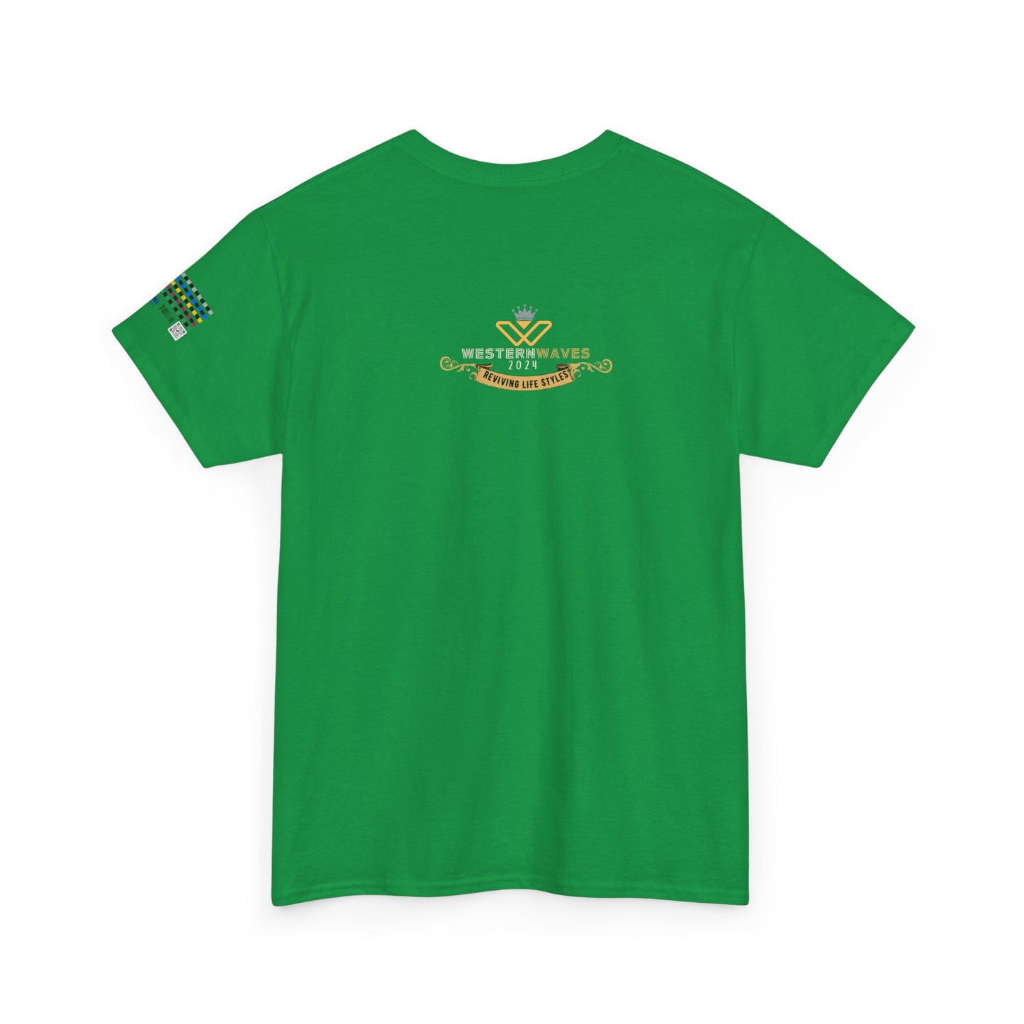Unisex Heavy Cotton Tee_ Crafted from premium 100% cotton_ N+ Series UHCT PT2WV006_ Limited Edition by WesternWaves: