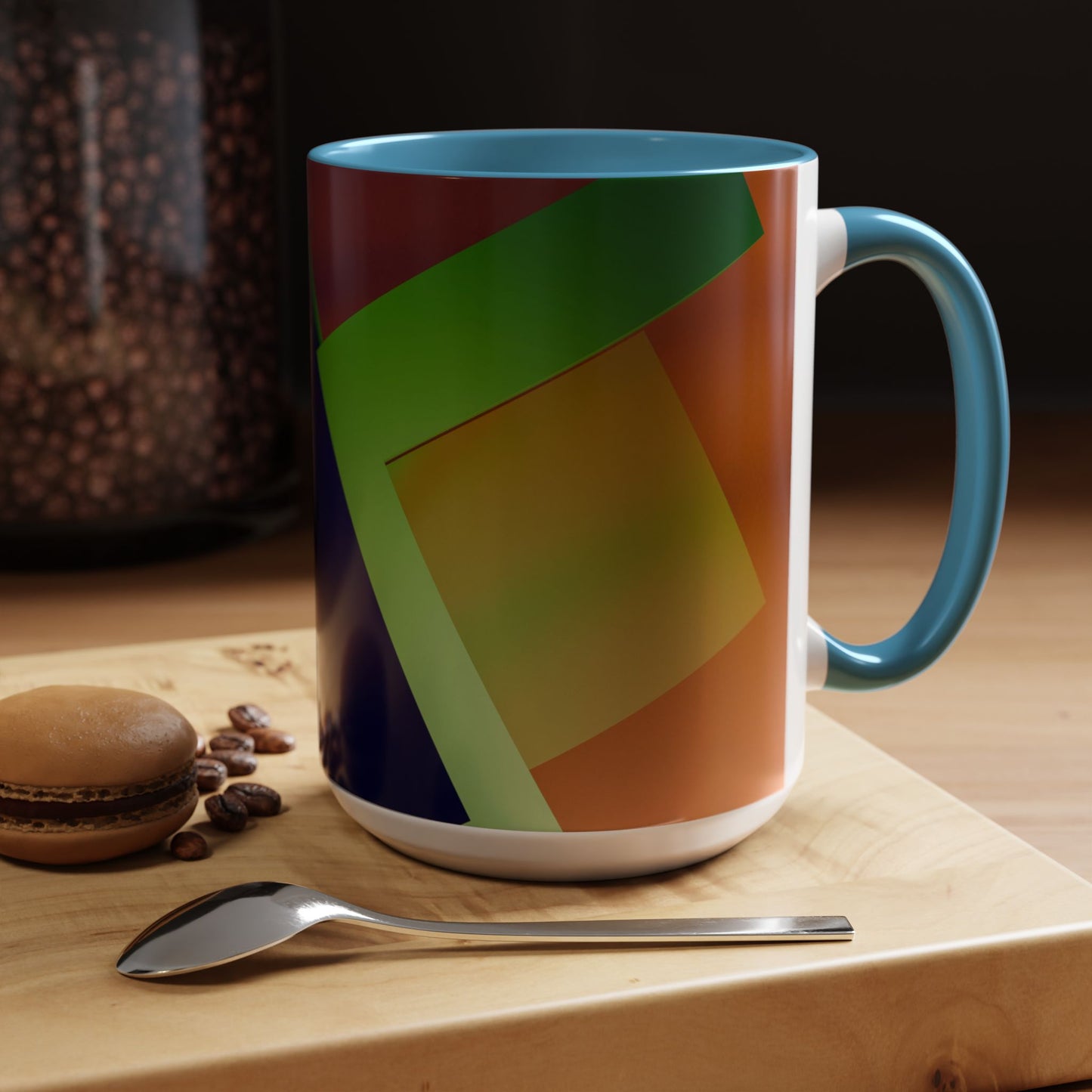 Accent Coffee Mug 11, 15oz_ N3+ Series ACM11OZ PT2WW018_ Limited Edition Perfect Blend of Style by WesternWaves: