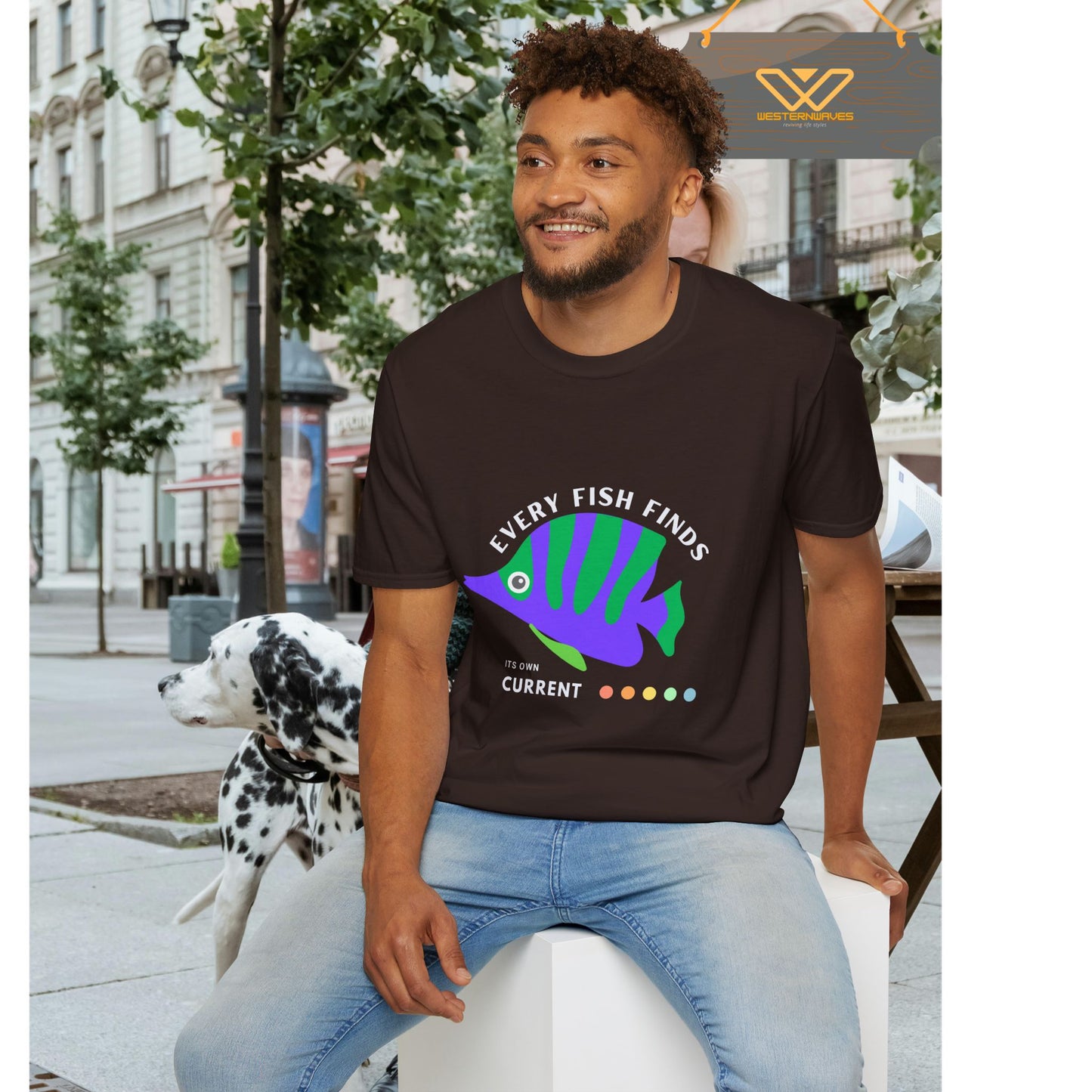Unisex Softstyle T-Shirt_ N+ Series USSTS FT2WW009_ Limited Edition by WesternWaves: