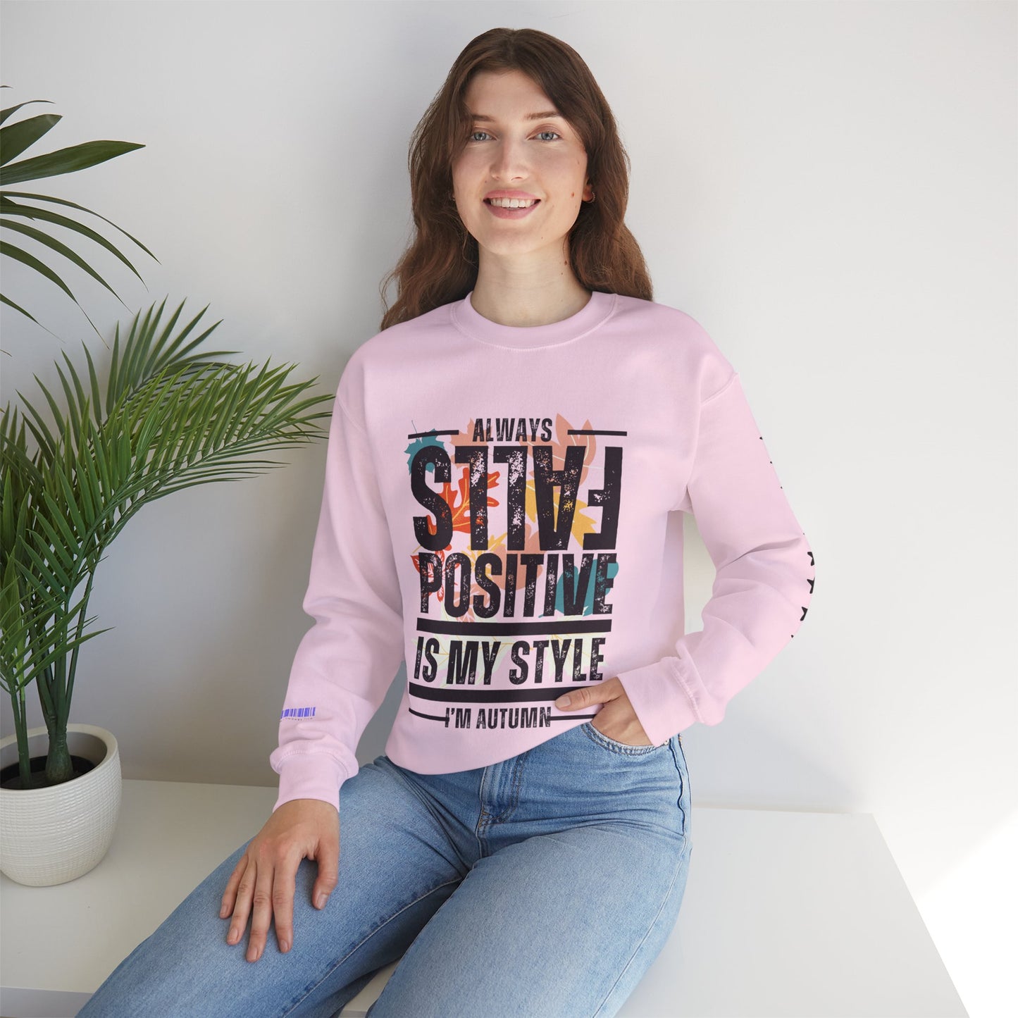 Unisex Heavy Blend™ Crewneck Sweatshirt_ N2+ Series UHBCSS PT2WW027_ Limited Edition Pure Luxury By WesternWaves: