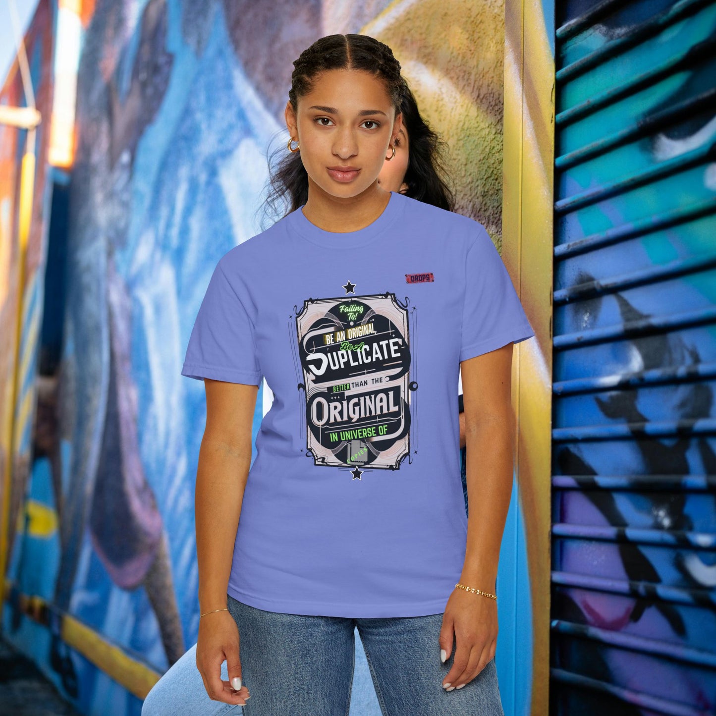 unisex garment-dyed t-shirt_ 09 July 2025_ Limited Edition Everyday Casual Wear by WesternWaves: