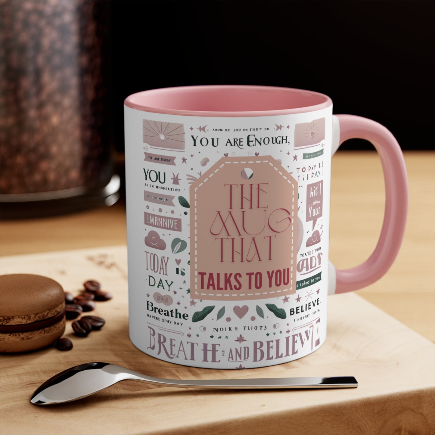 Accent Mug 11oz_ N8* Series AMUG PT2WW001_ LImited Edition School/Office Desktop Special by WesternWaves: