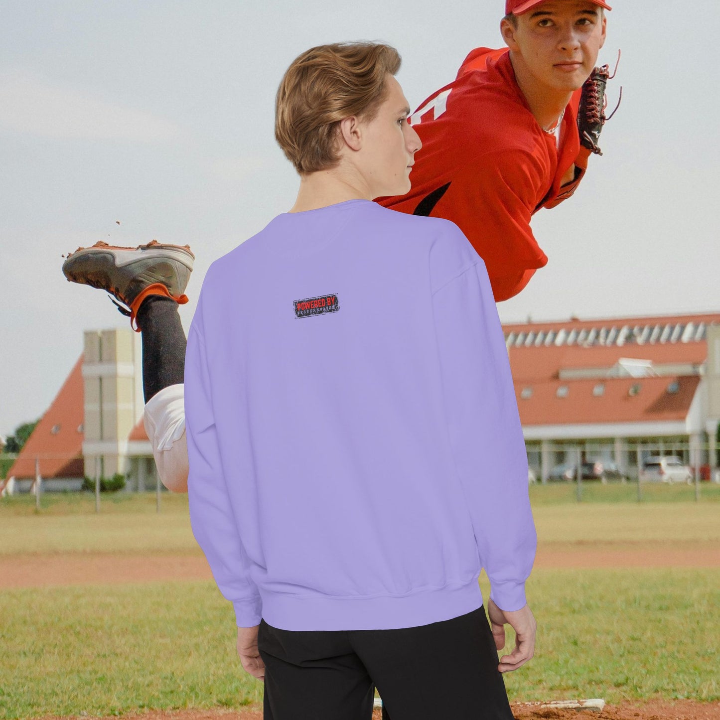 Unisex Garment-Dyed Sweatshirt_ N2 Series USGDSS PT2WW002_ Limited Edition Masterpiece of ‘ZeztZ’ Sports Brand _ Luxury & Casual Comfort by WesternWaves: