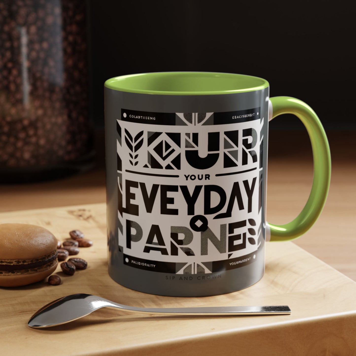 Accent Coffee Mug 11oz _ N3* Series ACM11OZ PT2WW021_ Limited Edition Perfect Blend of Style by WesternWaves:
