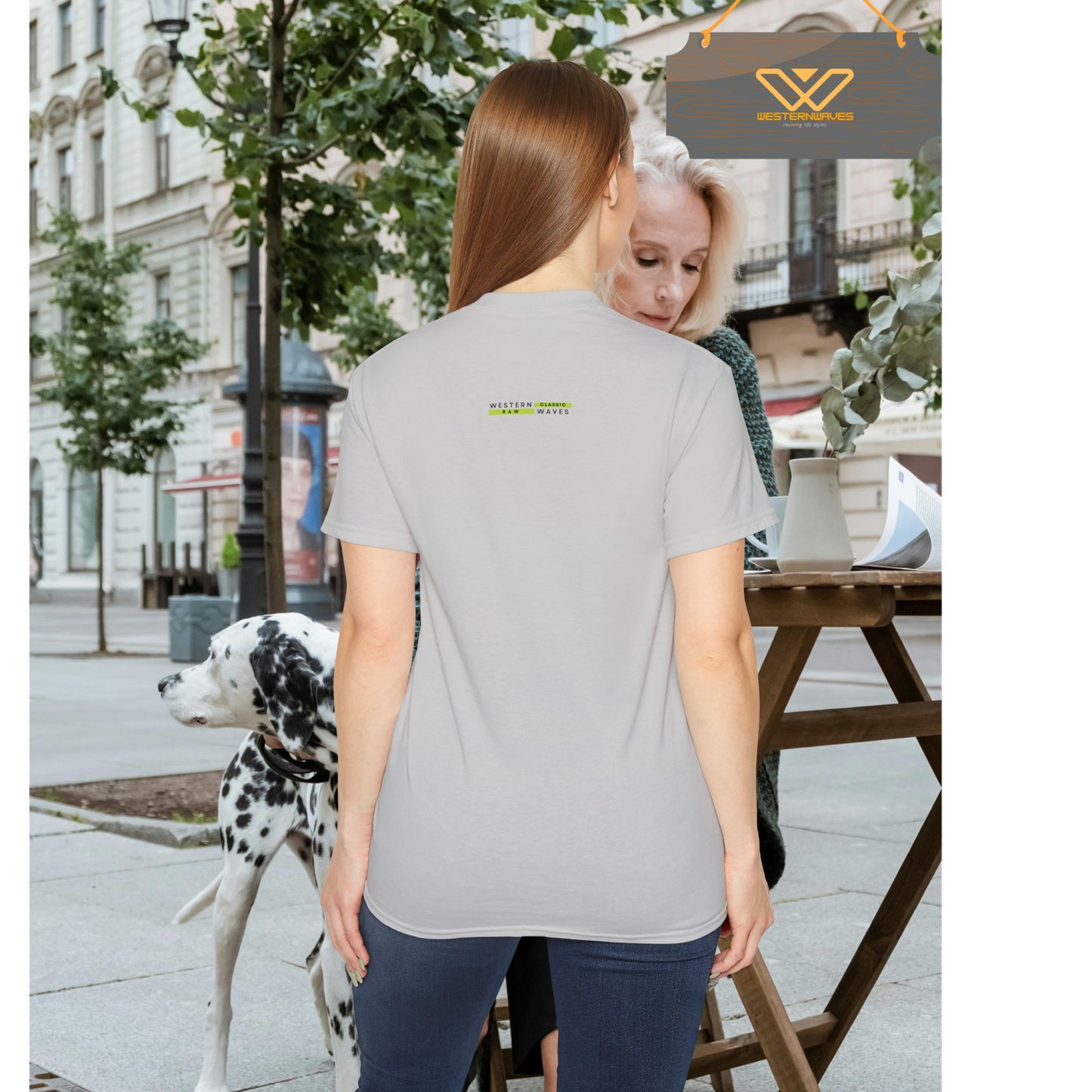 Comfort Graphic Tee_ N7+ Series CGTEE PT2WW001_ Limited Edition by WesternWaves: