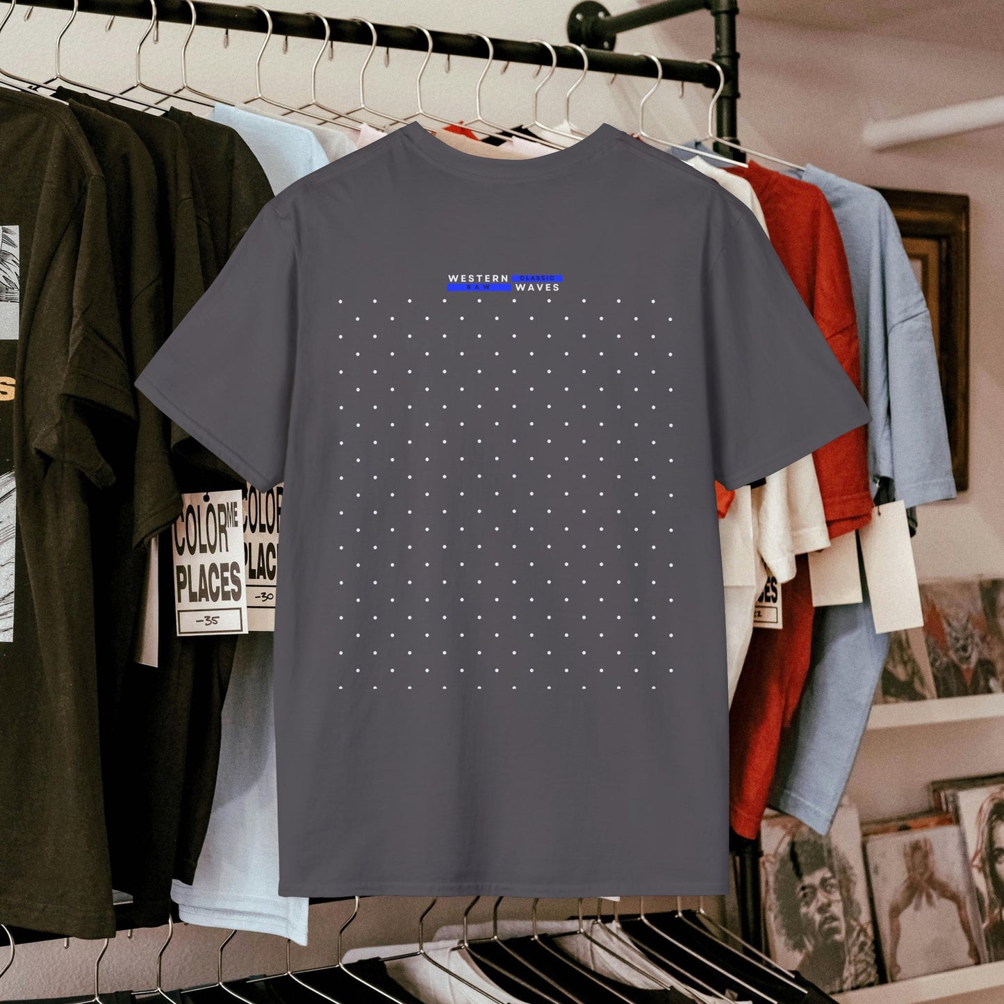 Unisex Softstyle T-Shirt_ N2 Series SPW USSTS FT2WW009_ Redefine Relaxation Limited Edition by WesternWaves: