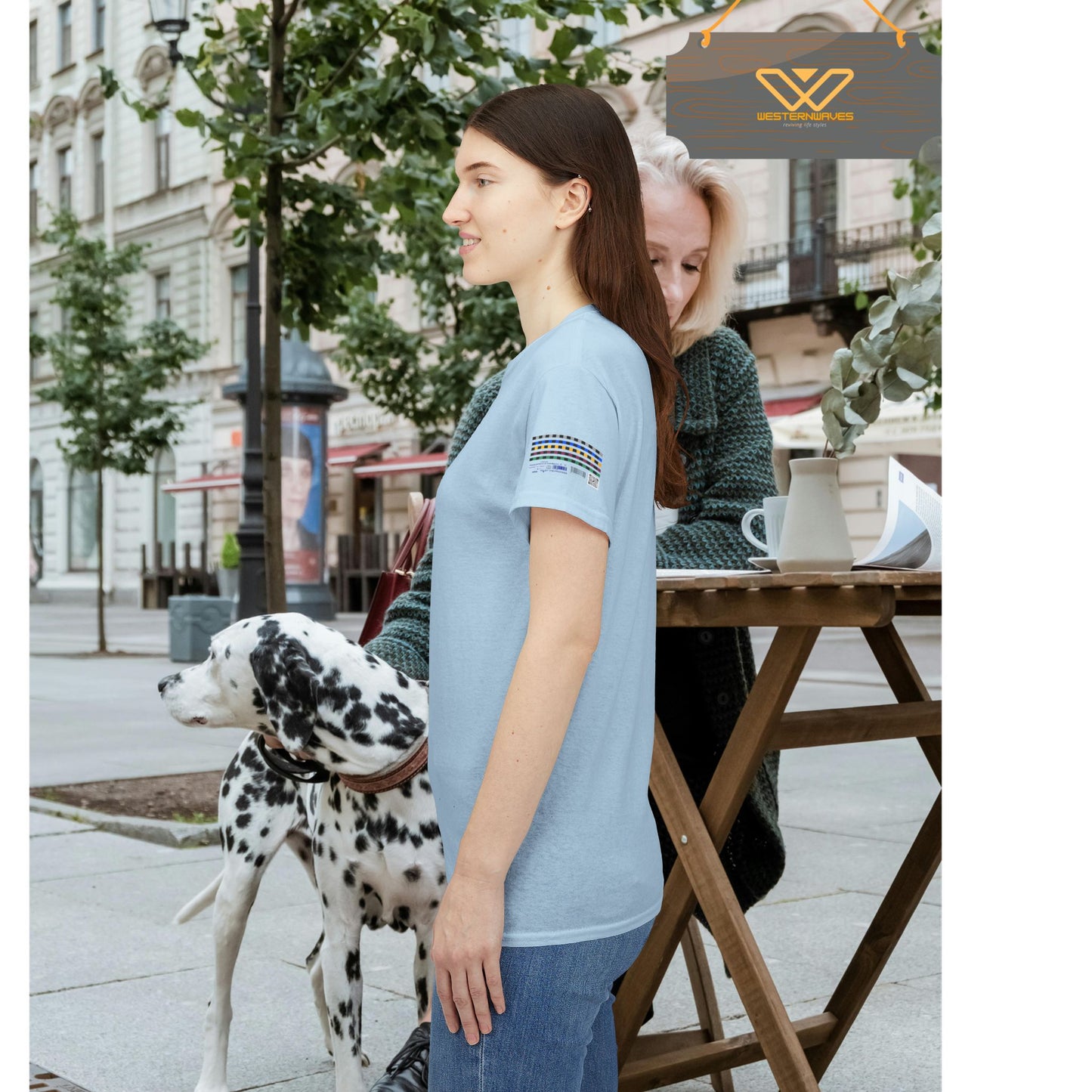Unisex Heavy Cotton Tee_ Crafted from premium 100% cotton_ N+ Series UHCT PT2WV011_ Limited Edition by WesternWaves: