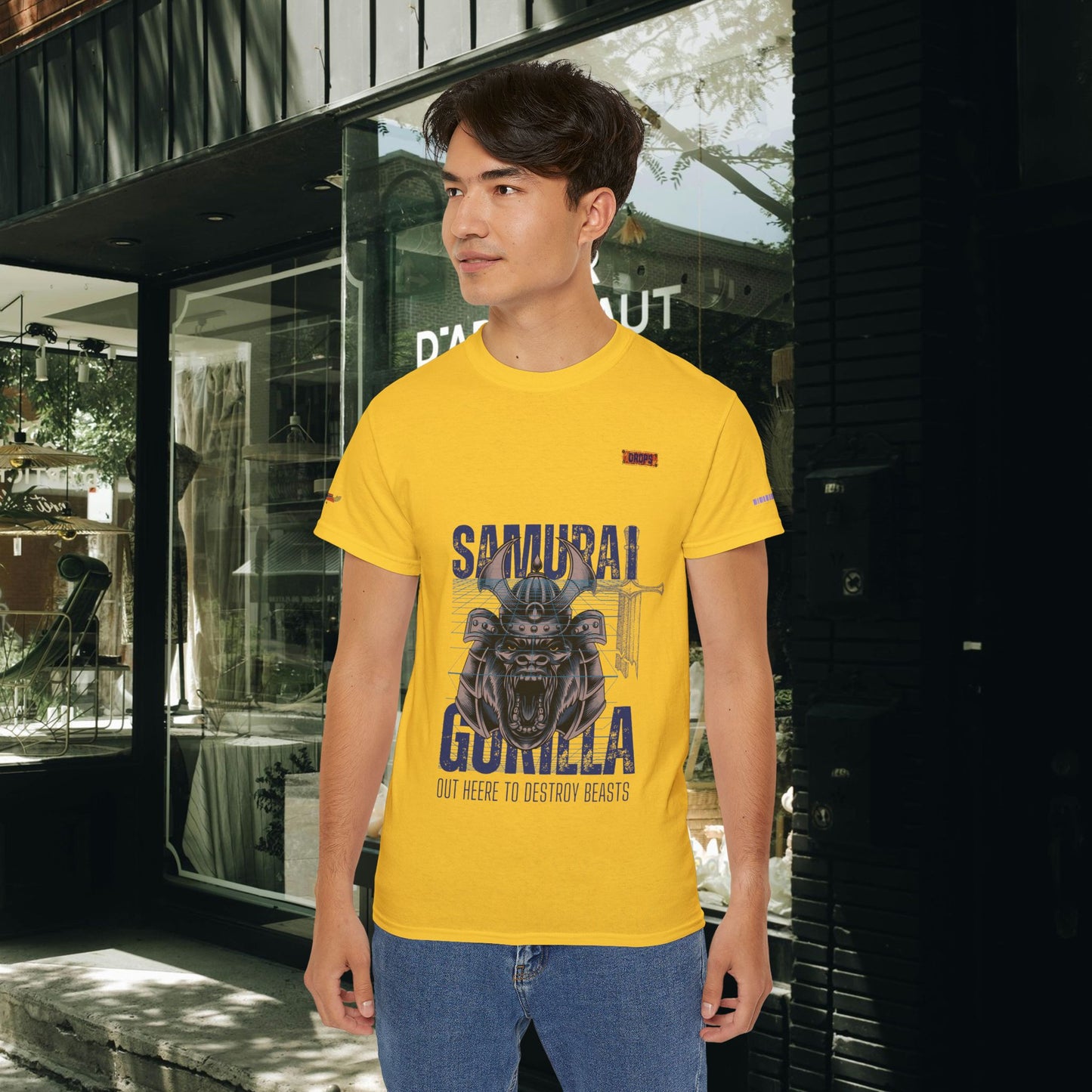 Unisex Ultra Cotton Tee_ Classic Comfort Unleashed_ N2 Series USUCTEE PT2WW004_ Limited Edition Maximum Comfort & Style by WesternWaves: