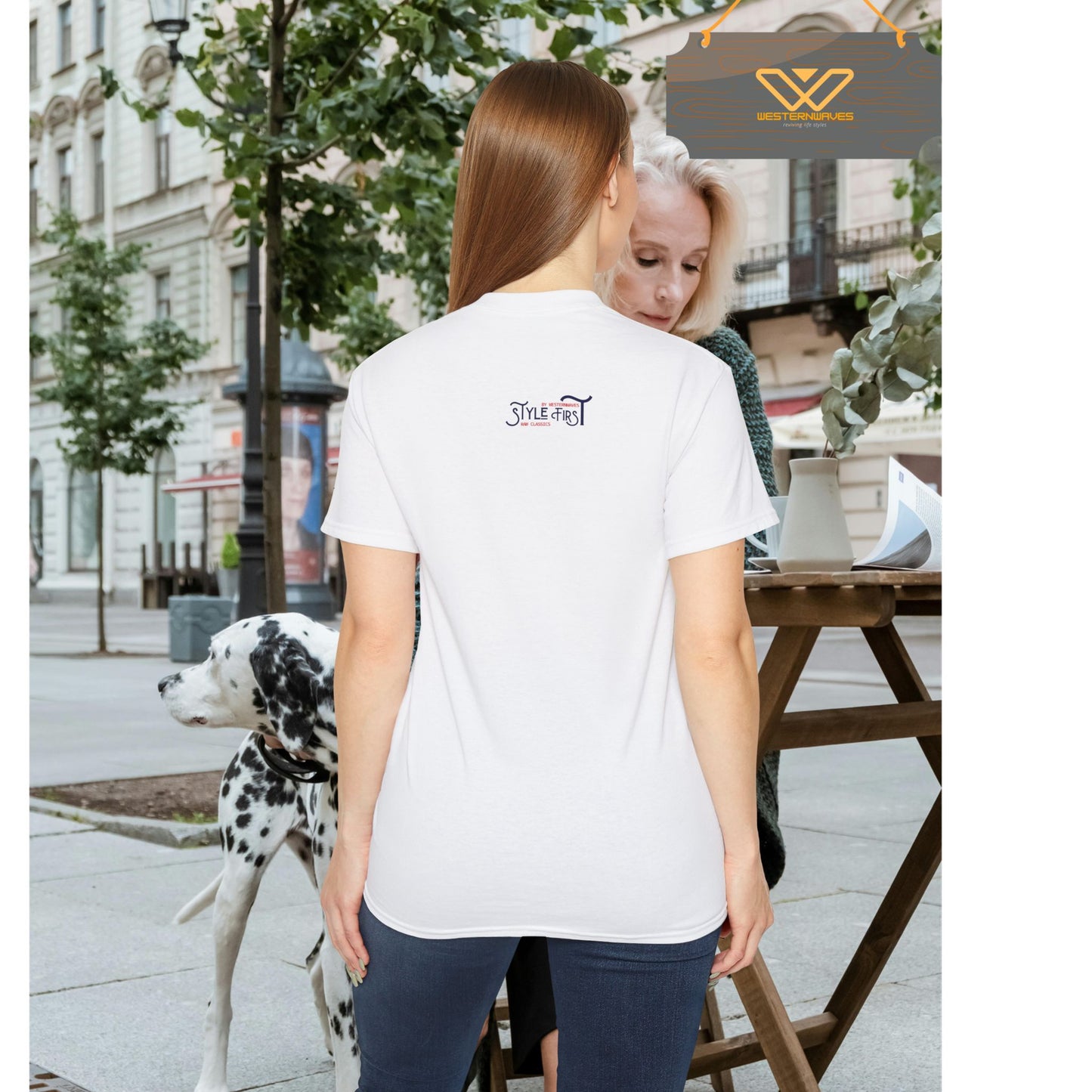 Unisex Ultra Cotton Tee_ Classic Comfort Unleashed_ N2* Series USUCTEE PT2WW009_ Limited Edition Maximum Comfort & Style by WesternWaves: