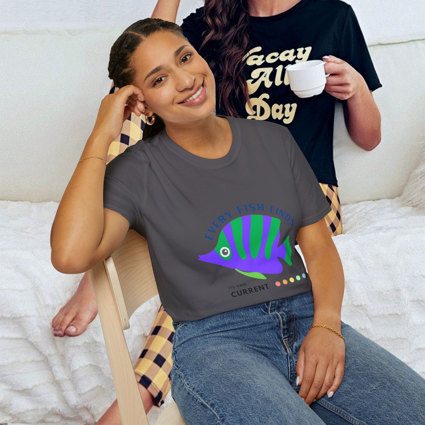 Unisex Softstyle T-Shirt_ N+ Series USSTS FT2WW009_ Limited Edition by WesternWaves: