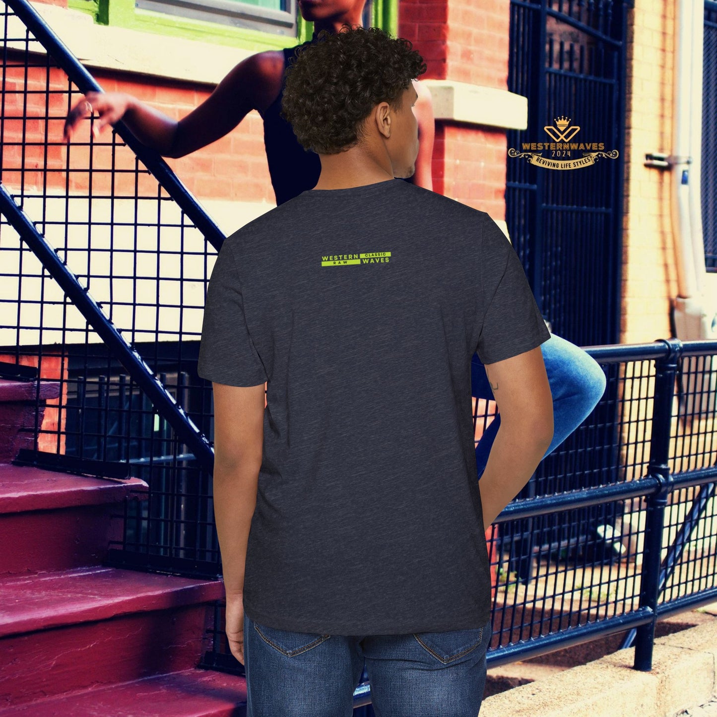 Eco-Friendly Unisex T-Shirt_ N7* Series ECOFUSTS PT2WW001_ Limited Edition Eco-Friendly T-Shirt by WesternWaves: