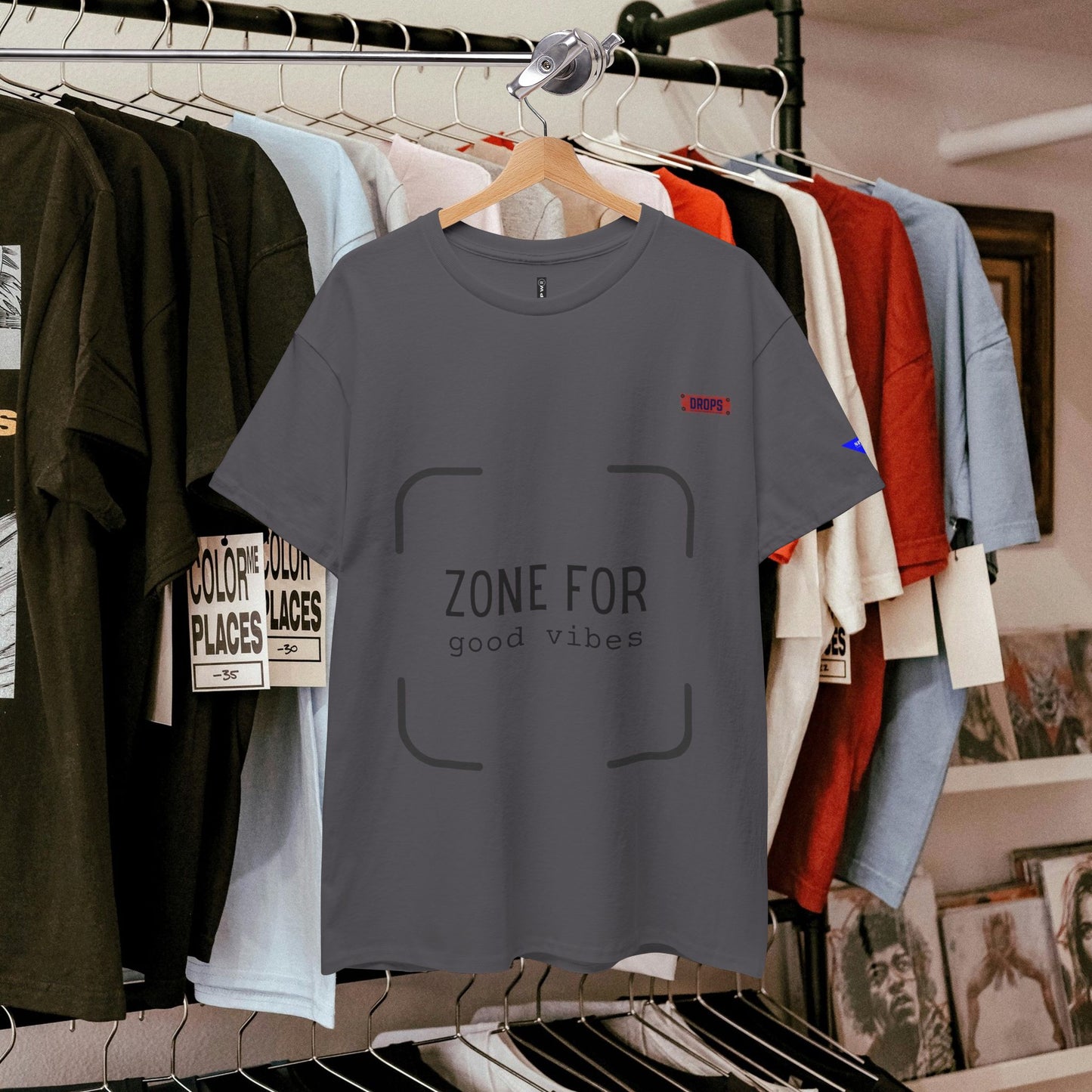 Unisex Heavy Cotton Tee_ 20 July 2025_ Limited Edition Unique Summer Wear_ by WesternWaves: