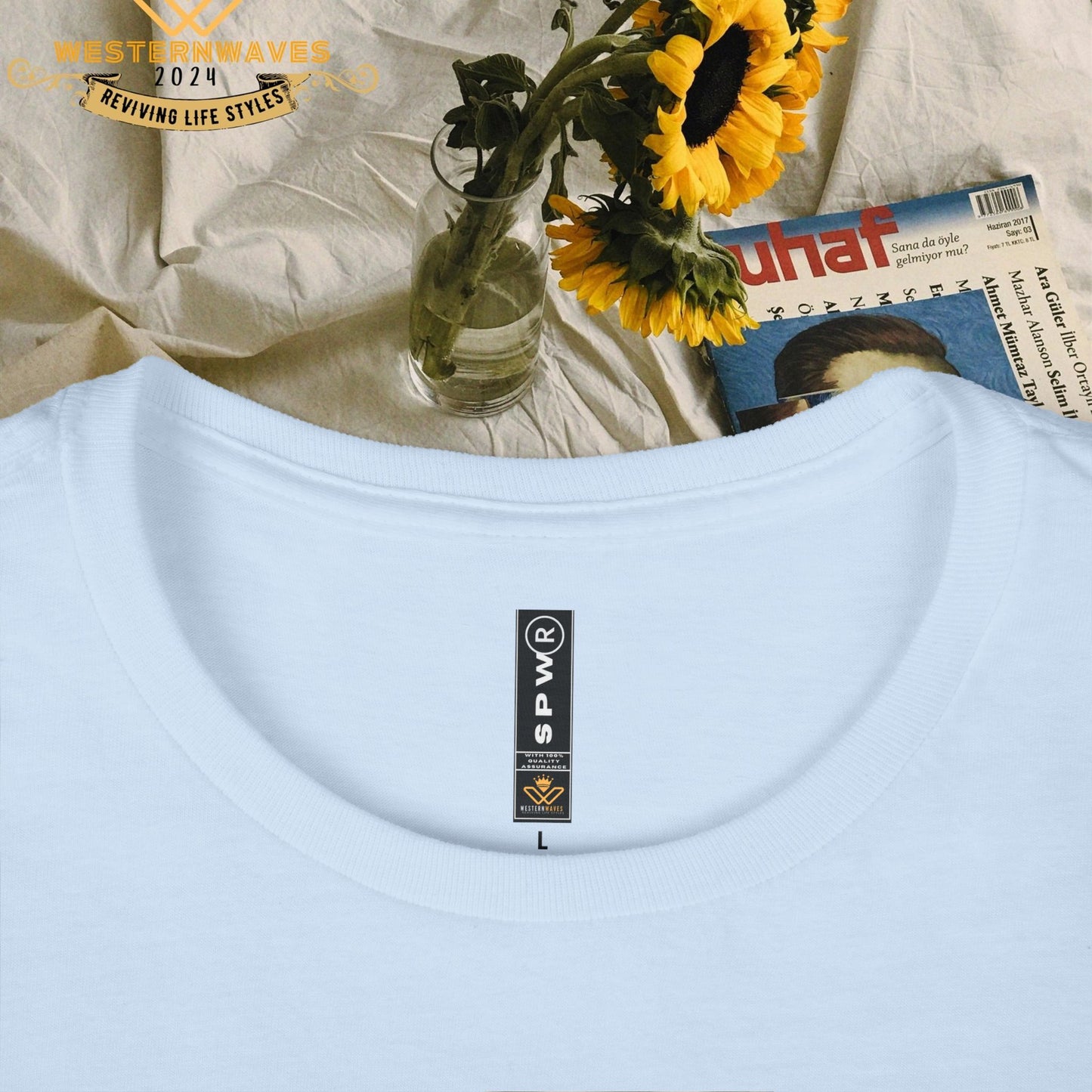 Women's Softstyle Tee_ for Effortless Chic_ N2+ Series WSST PT2WW004_ Limited Edition Feminine & Sophisticated Style by WesternWaves: