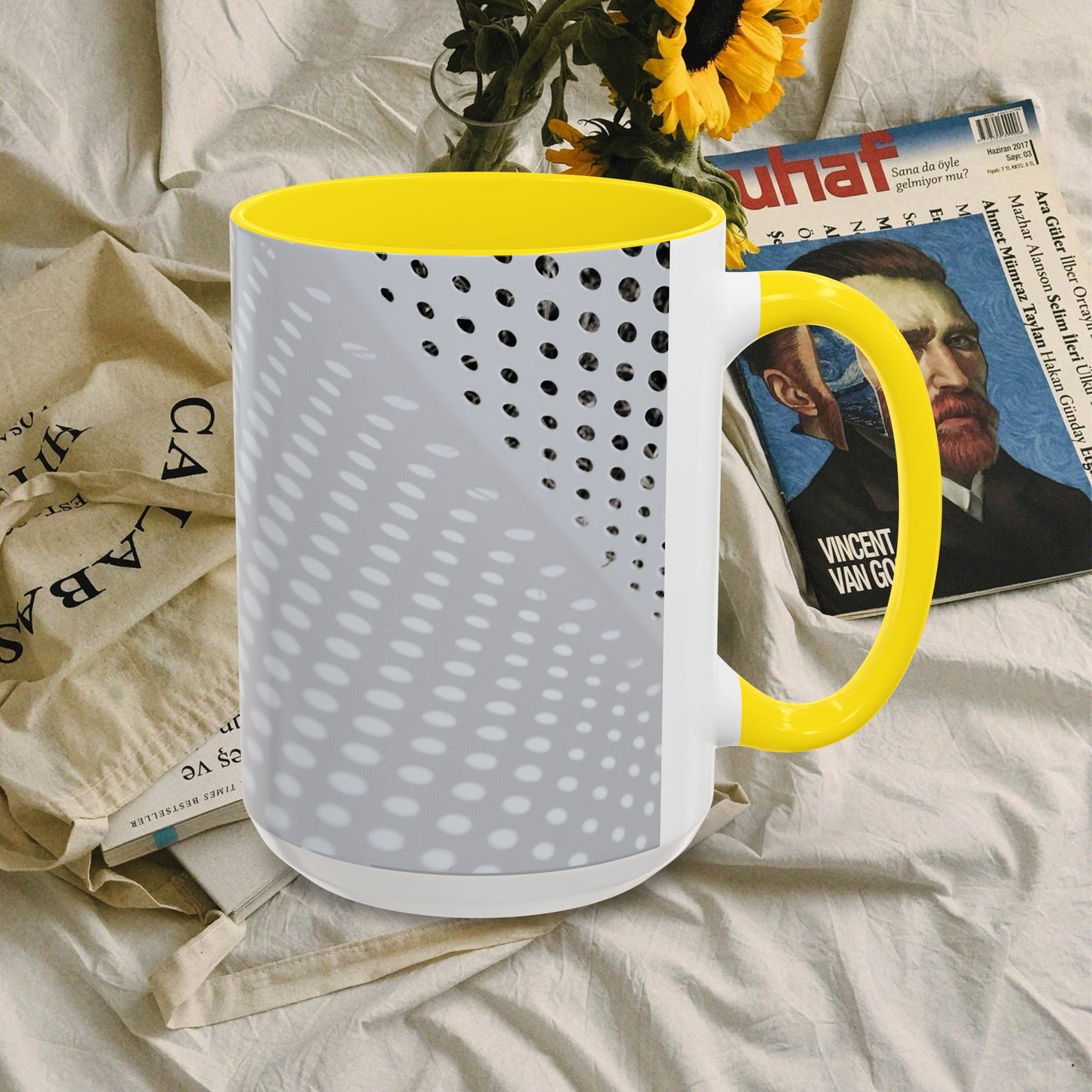 Accent Coffee Mug 11, 15oz_ N3+ Series ACM11OZ PT2WW020_ Limited Edition Perfect Blend of Style by WesternWaves: