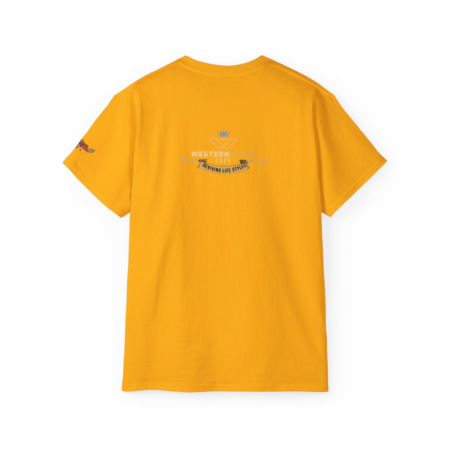 Unisex Ultra Cotton Tee_ Classic Comfort Unleashed_ N+ Series USUCTEE PT2WW001_ WesternWaves Limited Edition: