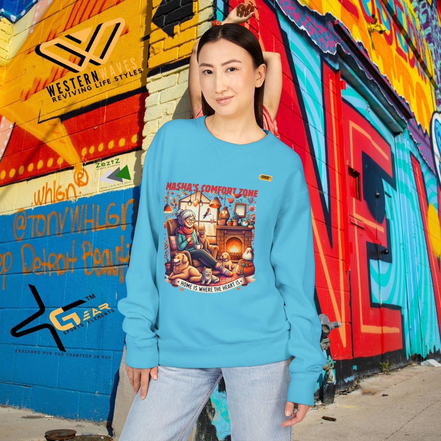Crewneck Sweatshirt_ N7* Series CNSS PT2WW001_ Limited Edition Gift for Her, by WesternWaves: