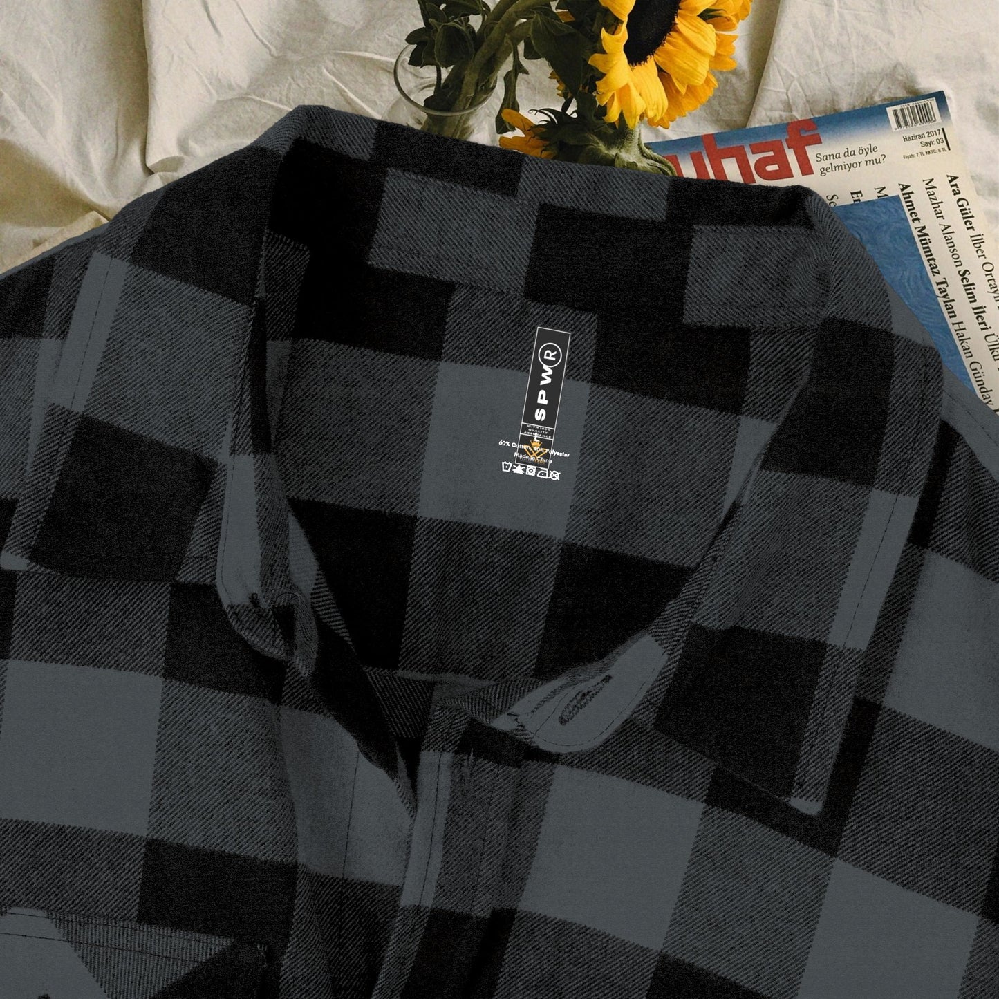 Unisex Flannel Shirt_ N3+ Series USFS PT2WW001_ Limited Edition Personalized Flannel Shirt by WesternWaves: