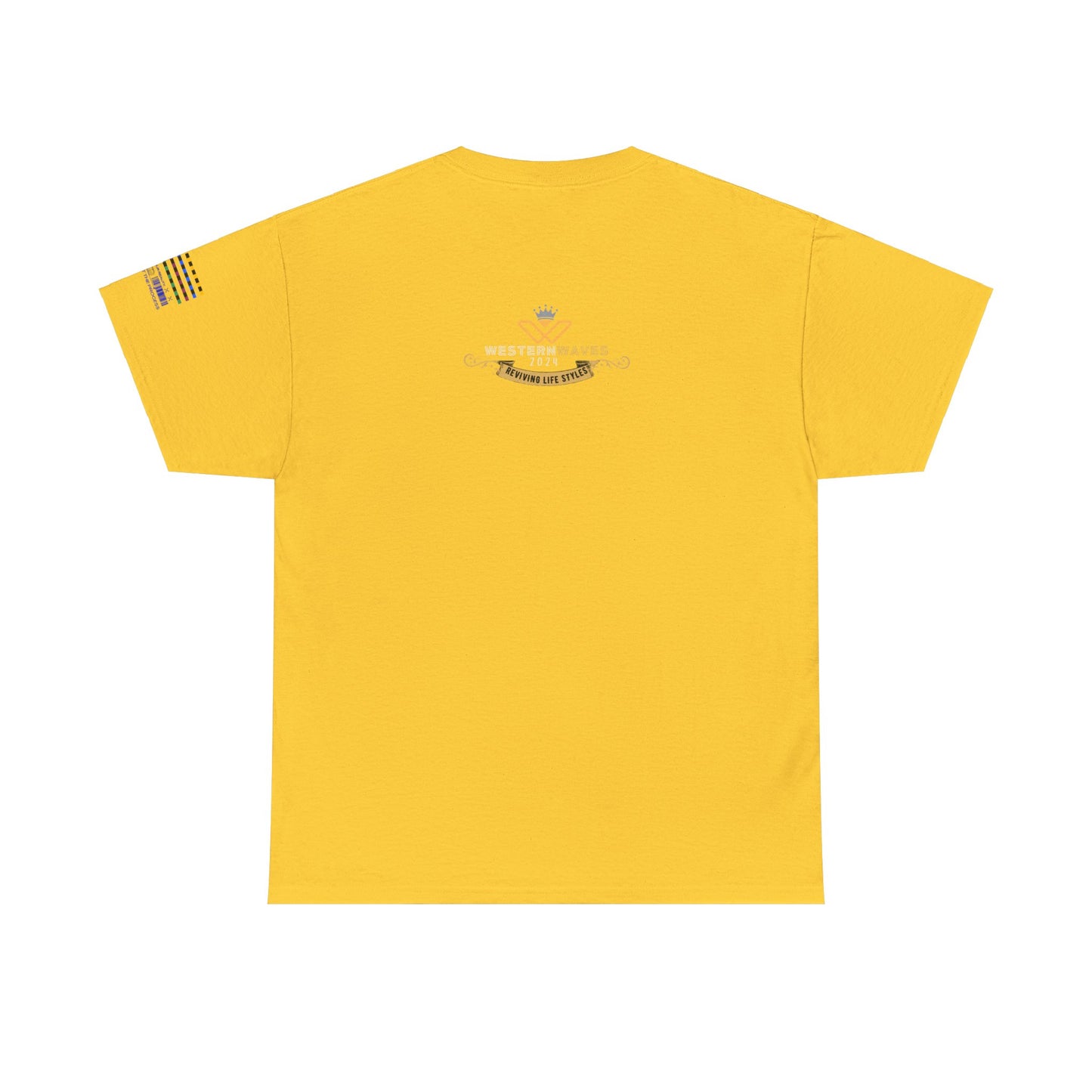 Unisex Heavy Cotton Tee_ Crafted from premium 100% cotton_ N+ Series UHCT PT2WV003_ Limited Edition by WesternWaves: