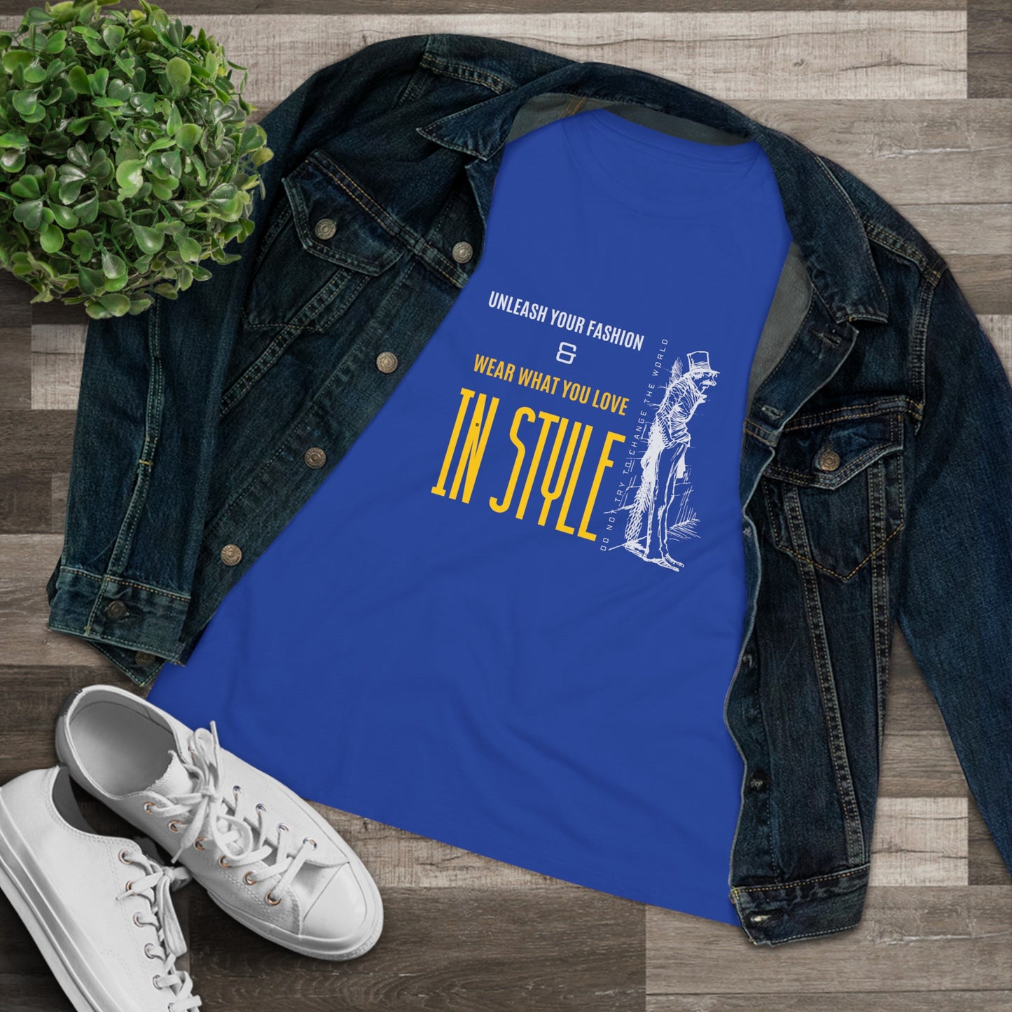 Women's Cotton Tee_ N2+ Series WCTEE PT2WW002_ Cozy Comfort Limited Edition by WesternWaves: