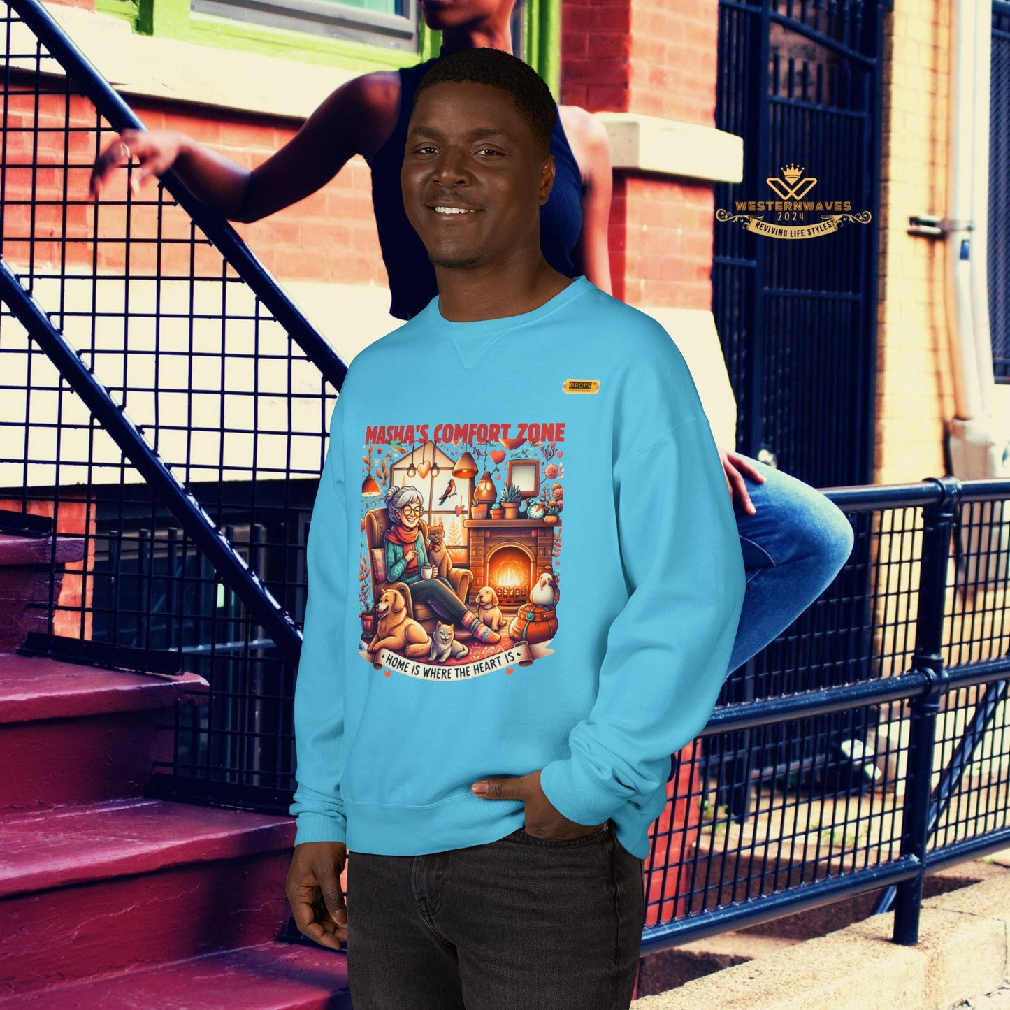 Crewneck Sweatshirt_ N7* Series CNSS PT2WW001_ Limited Edition Gift for Her, by WesternWaves: