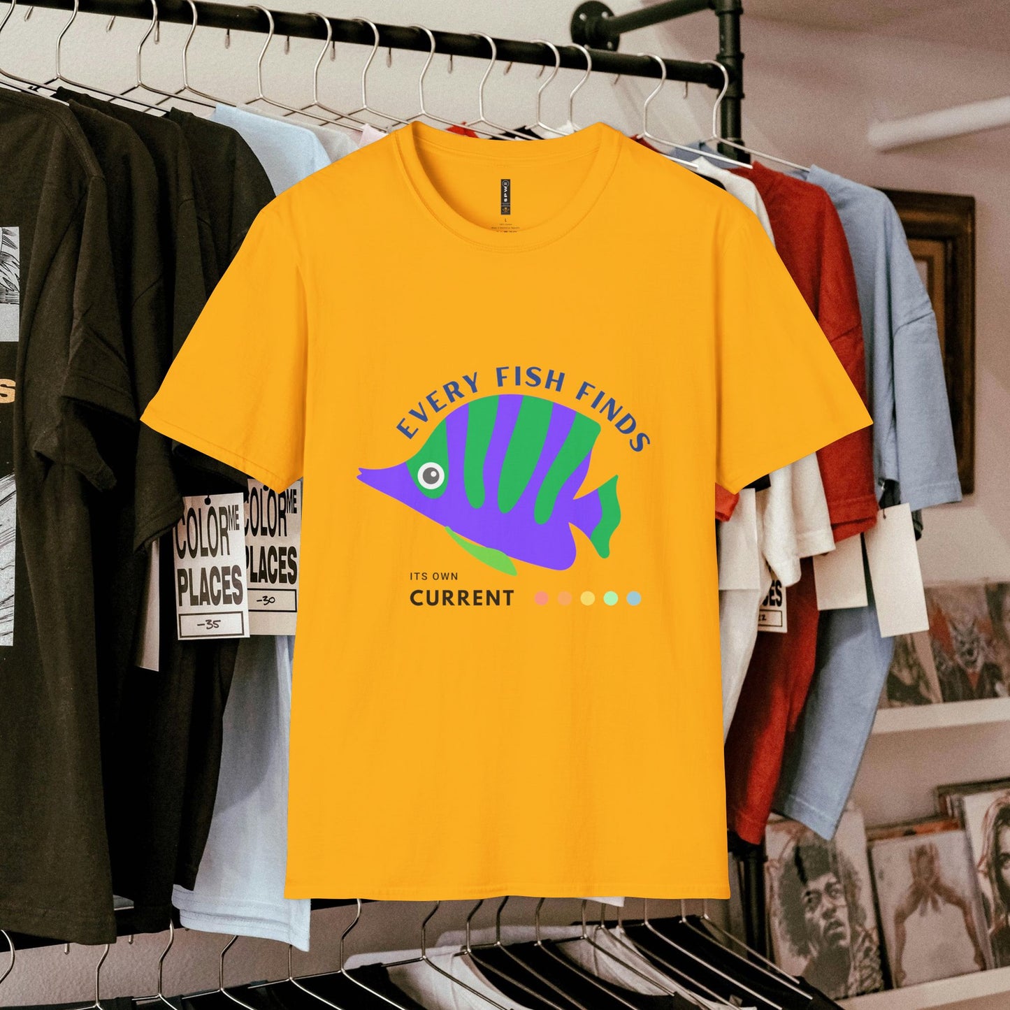 Unisex Softstyle T-Shirt_ N+ Series USSTS FT2WW009_ Limited Edition by WesternWaves: