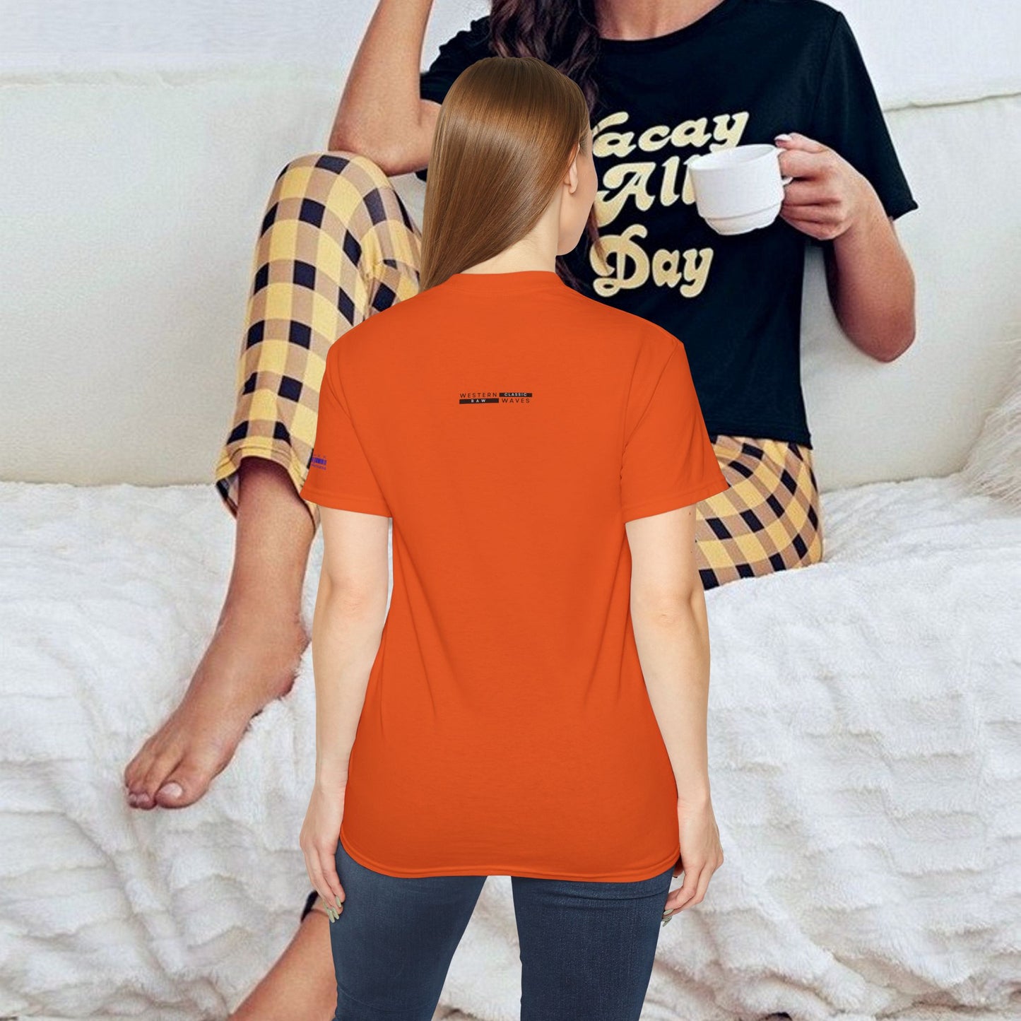 Unisex Ultra Cotton Tee_ Classic Comfort Unleashed_ N2 Series USUCTEE PT2WW002_ Limited Edition Maximum Comfort & Style by WesternWaves: