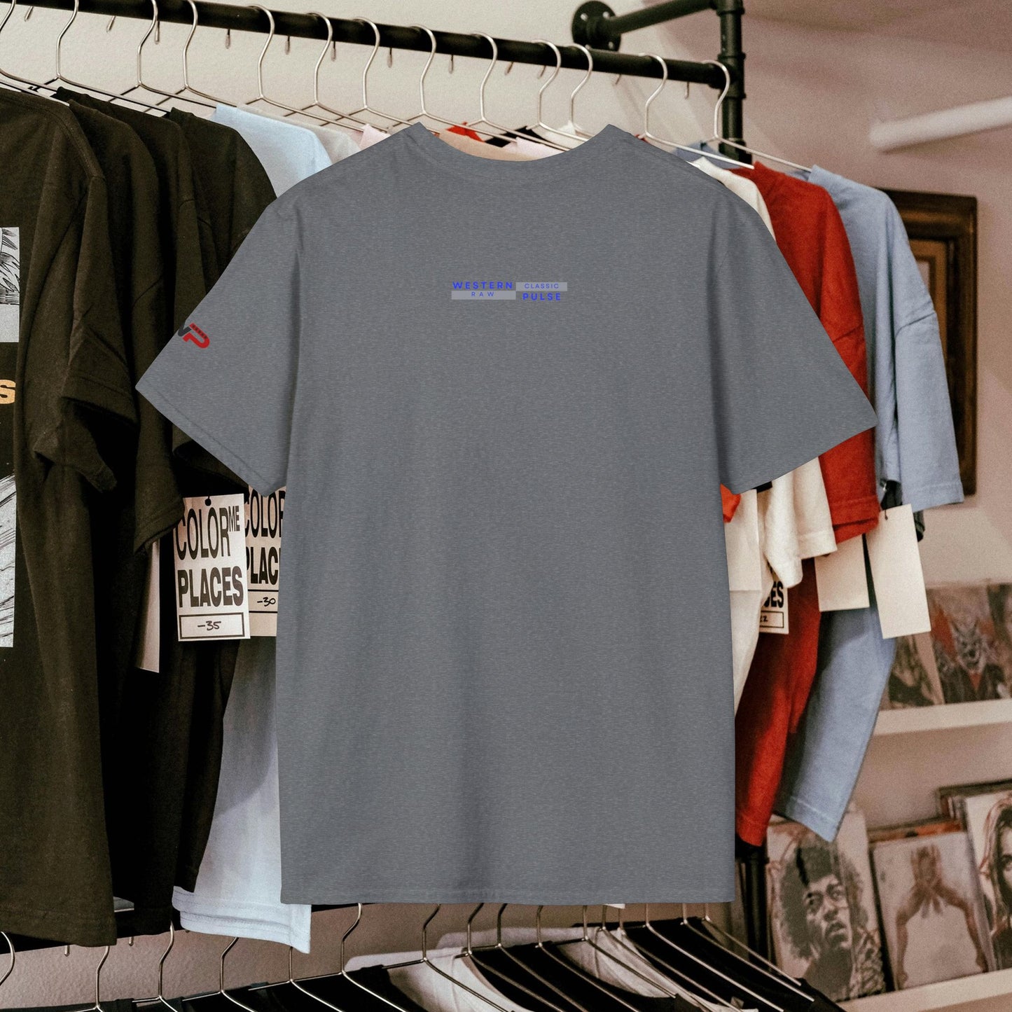 Every Line Graphic Unisex Softstyle T-Shirt | Retro Art Tee, Casual Wear, Gift for Art Lovers, Streetwear, Everyday Style