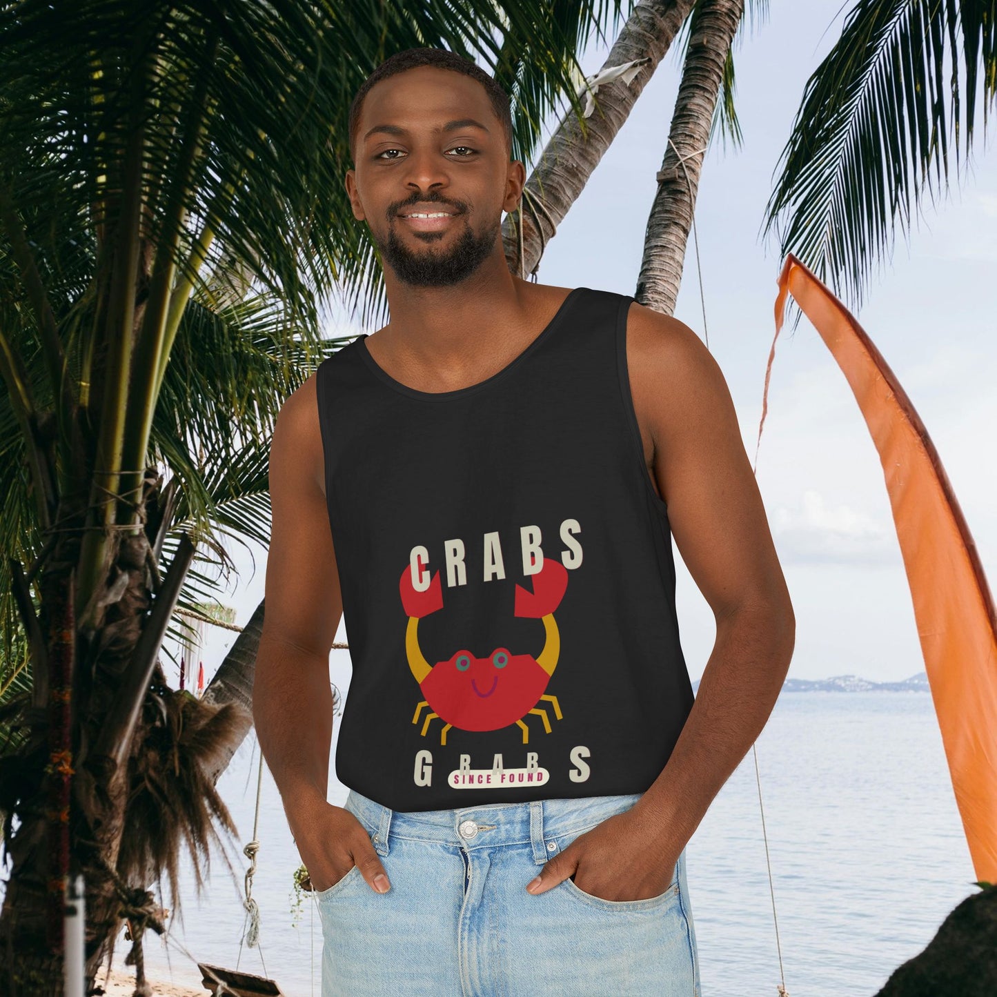 Unisex Garment-Dyed Tank Top_ N2+ Series USGDTT PT2WW012_ Limited Edition Comfort & Style by WesternWaves: