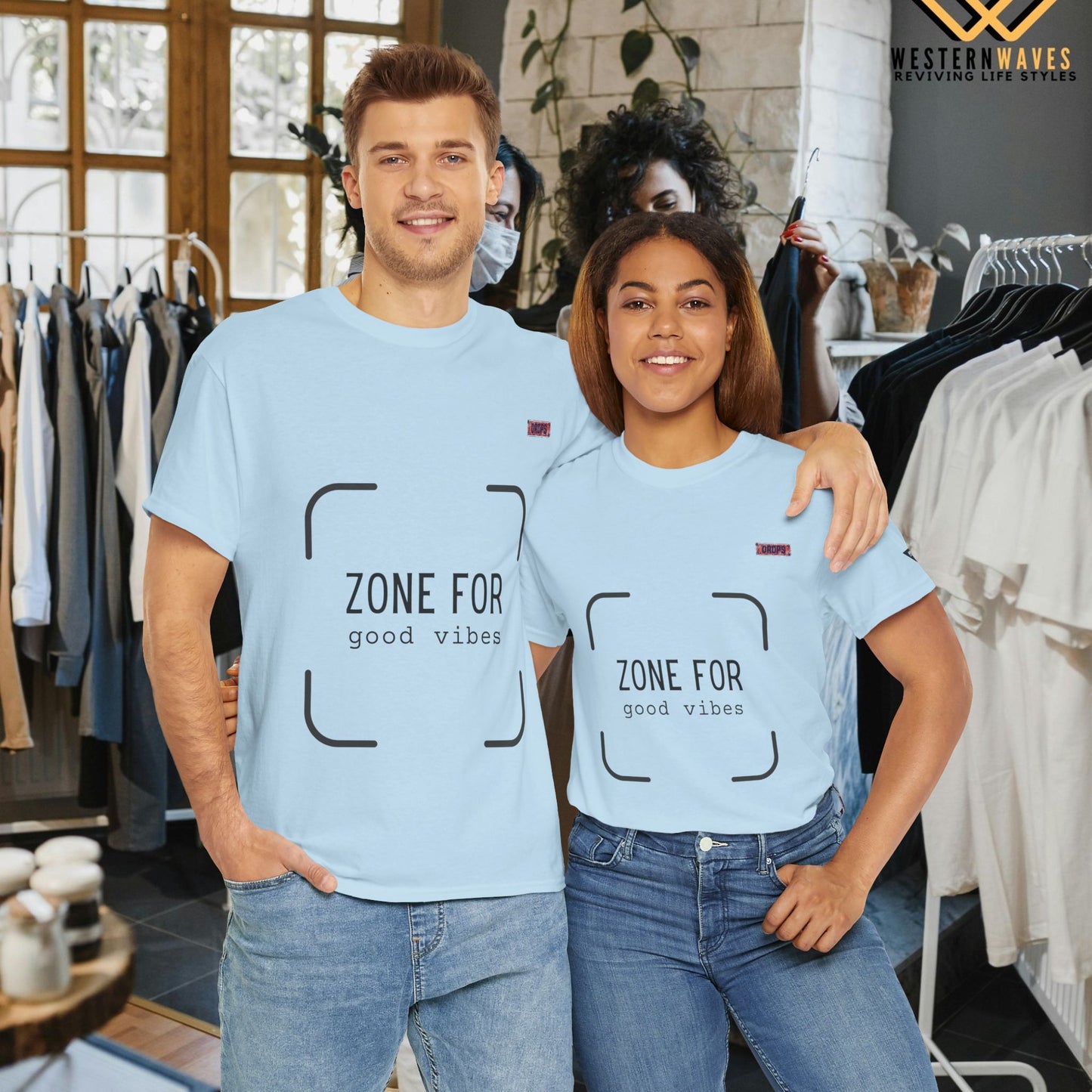 Unisex Heavy Cotton Tee_ 20 July 2025_ Limited Edition Unique Summer Wear_ by WesternWaves: