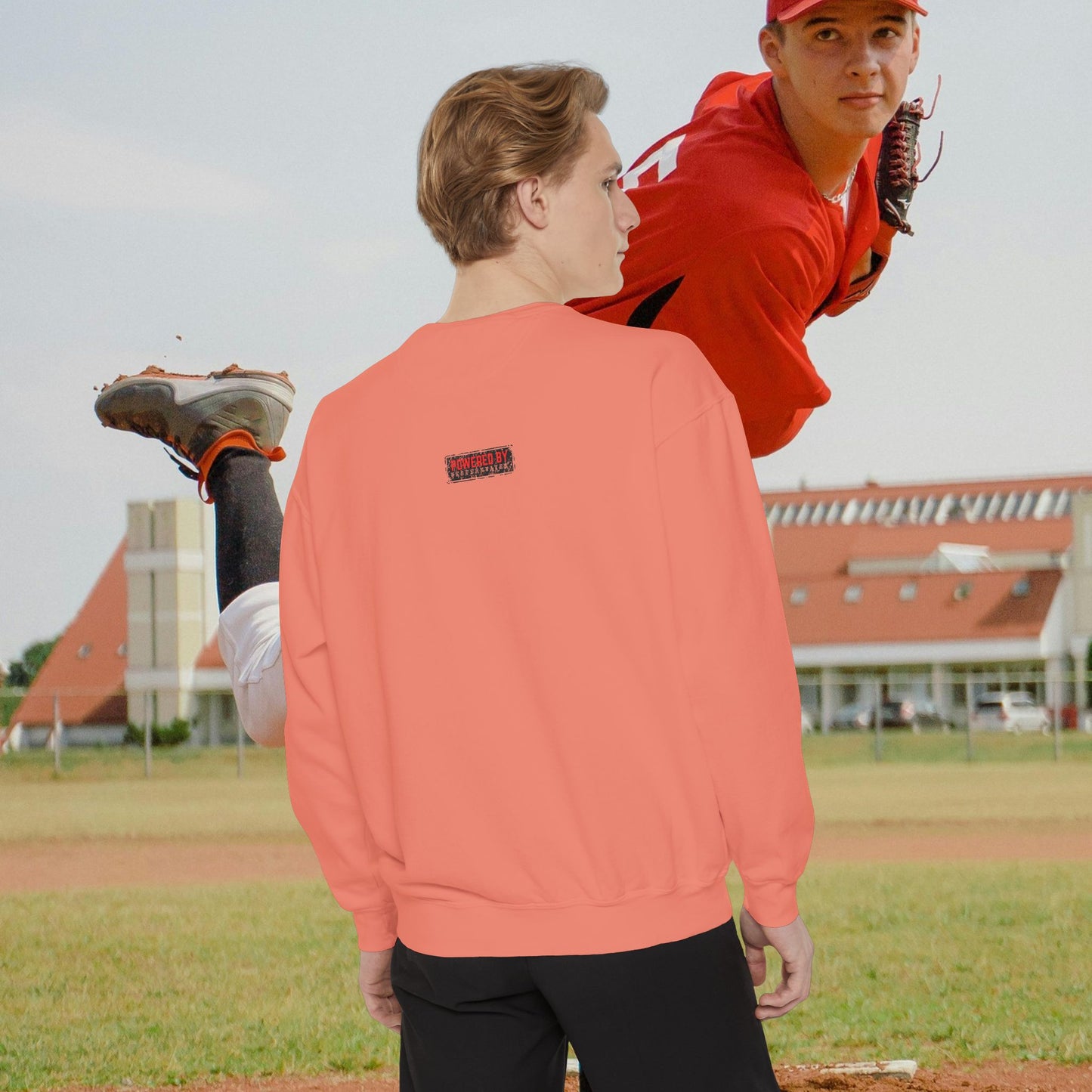 Unisex Garment-Dyed Sweatshirt_ N2 Series USGDSS PT2WW002_ Limited Edition Masterpiece of ‘ZeztZ’ Sports Brand _ Luxury & Casual Comfort by WesternWaves: