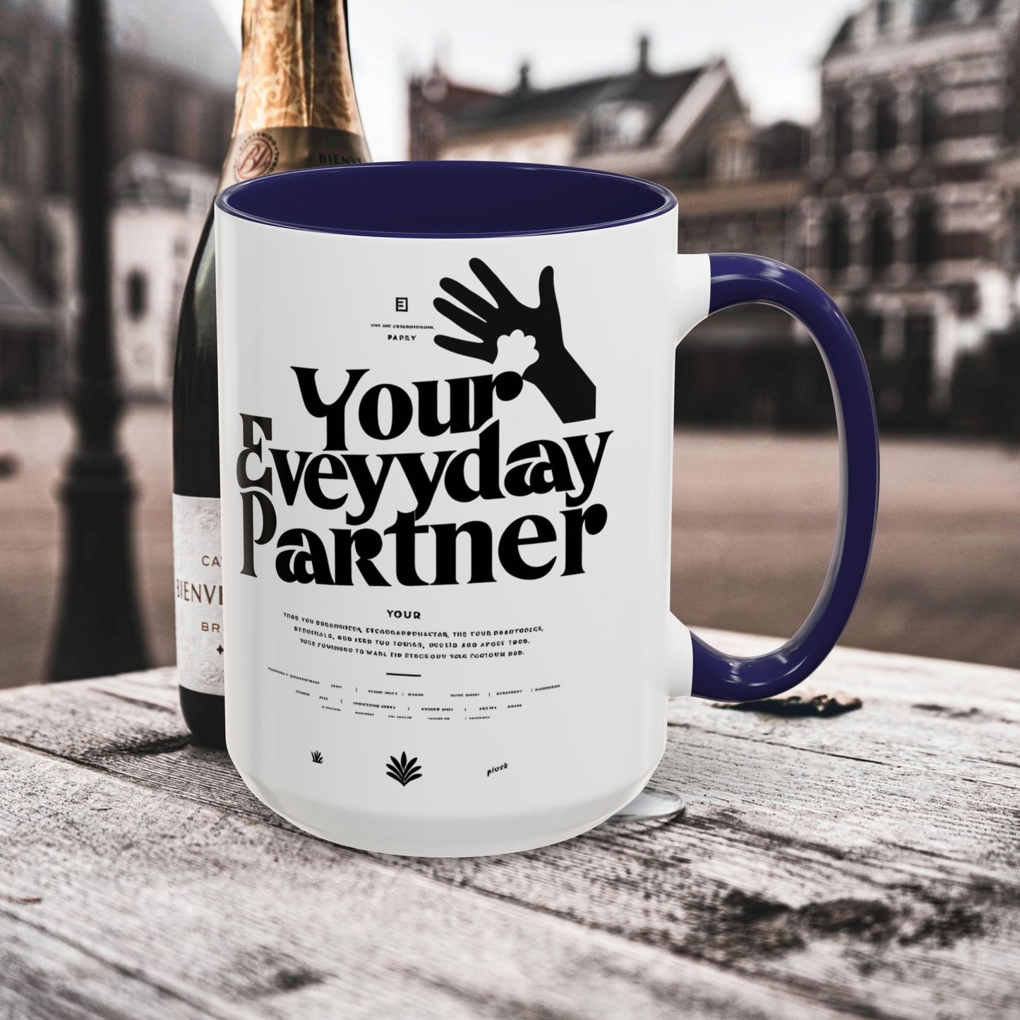 Accent Coffee Mug 11oz, 15oz_ N3* Series ACM11OZ PT2WW023_ Limited Edition Perfect Blend of Style by WesternWaves: