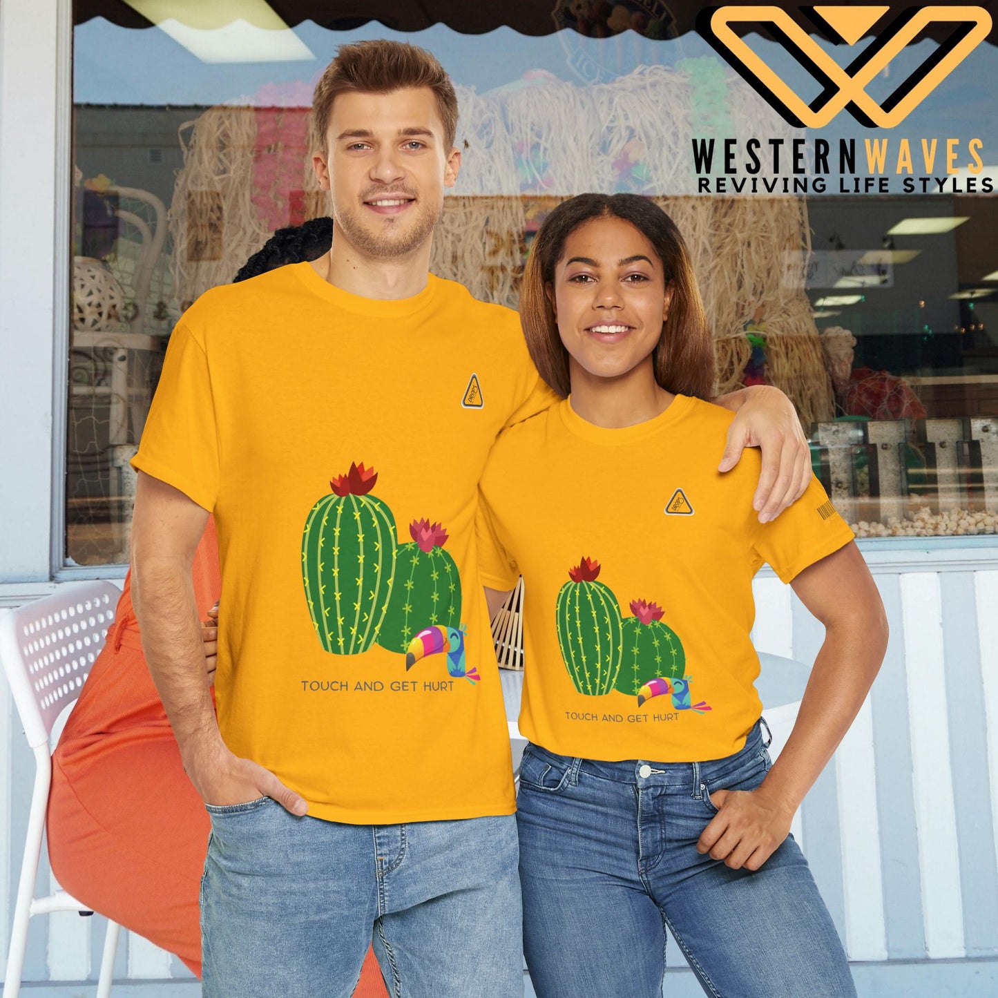 Unisex Heavy Cotton Tee_ Crafted from premium 100% cotton_ N2 Series UHCT PT2WW001_ Limited Edition Comfort & Durability by WesternWaves:
