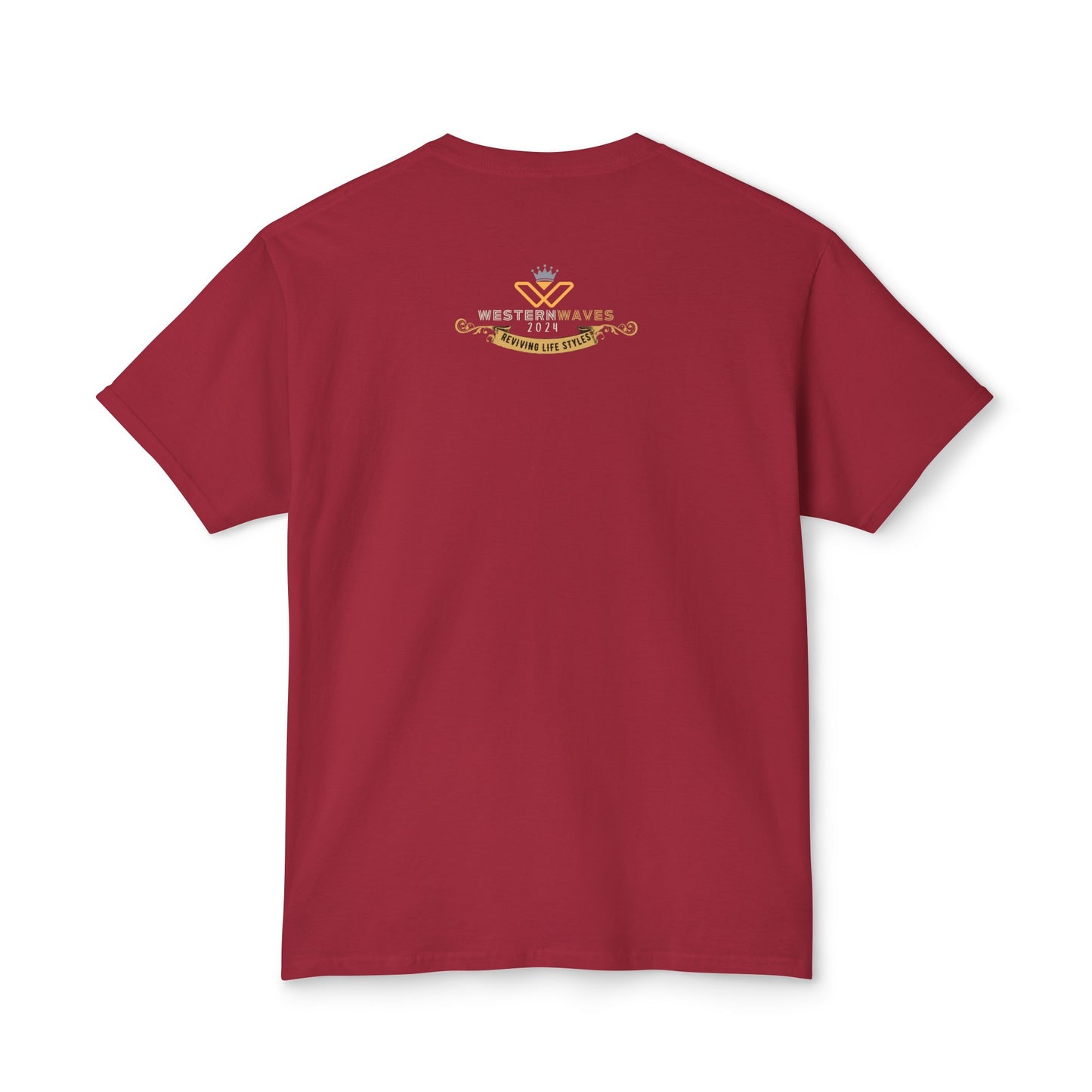Unisex HD Cotton™ T-shirt_ N+ Series USHDCTS PT2WW002_ Limited Edition Unisex HD Cotton™ T-shirt by WesternWaves