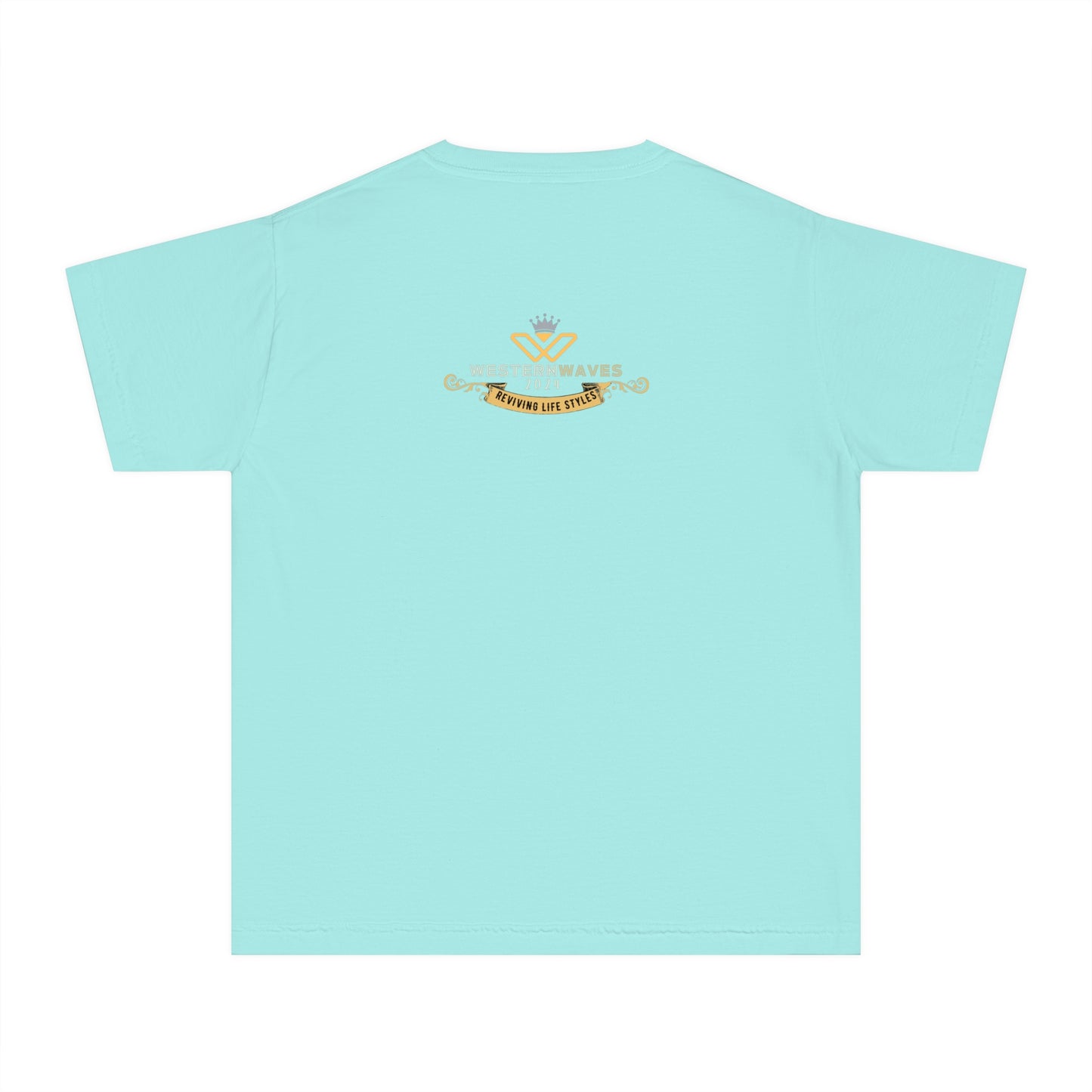 Youth Midweight Tee_ N2 Series YMT PT2WW005_ Limited Edition Durability & Lightweight Agility by WesternWaves: