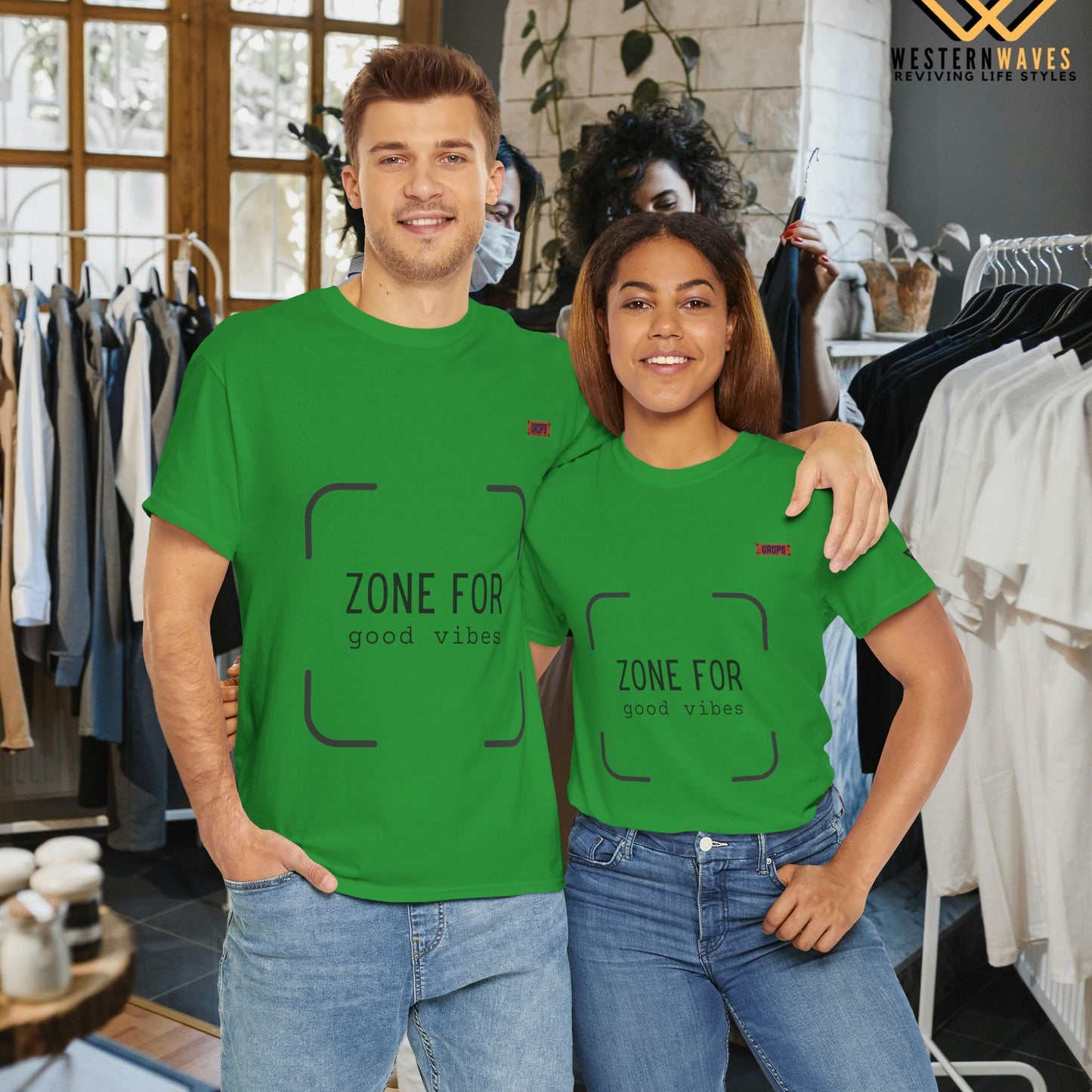 Unisex Heavy Cotton Tee_ 20 July 2025_ Limited Edition Unique Summer Wear_ by WesternWaves: