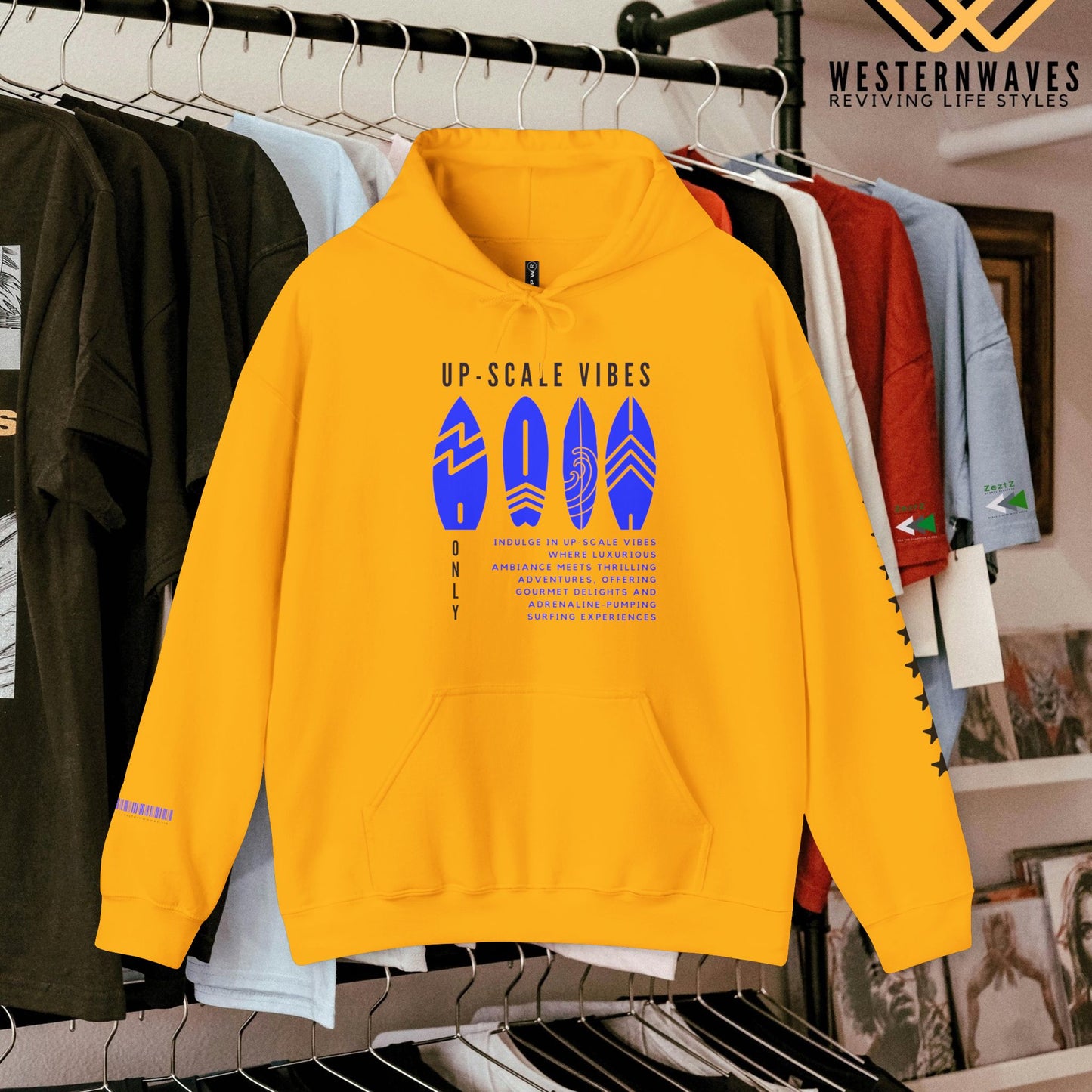 Unisex Heavy Blend™ Crewneck Sweatshirt_ N3+ Series UHBCSS PT2WW008_ Limited Edition Comfort & Style by WesternWaves: