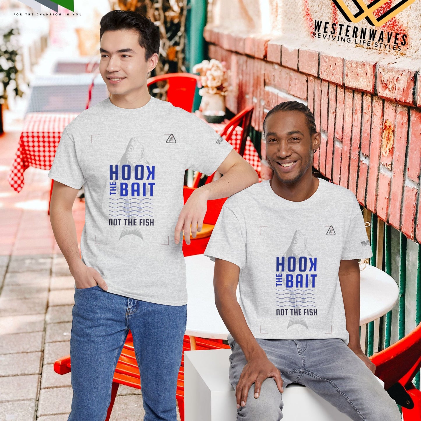 Unisex Heavy Cotton Tee_ Crafted from premium 100% cotton_ N2 Series UHCT PT2WW001_ Limited Edition Comfort & Durability by WesternWaves: