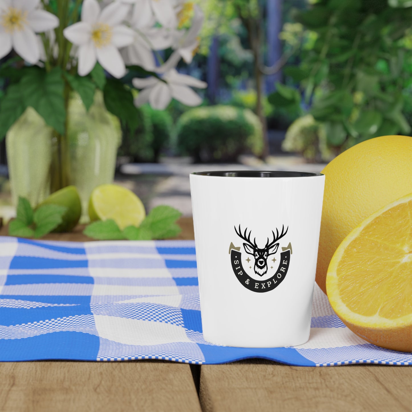 Shot Glass – N2+ Series SG PT2WW002_ Limited Edition Wedding Favors & Unique Gift Idea by WesternWaves: