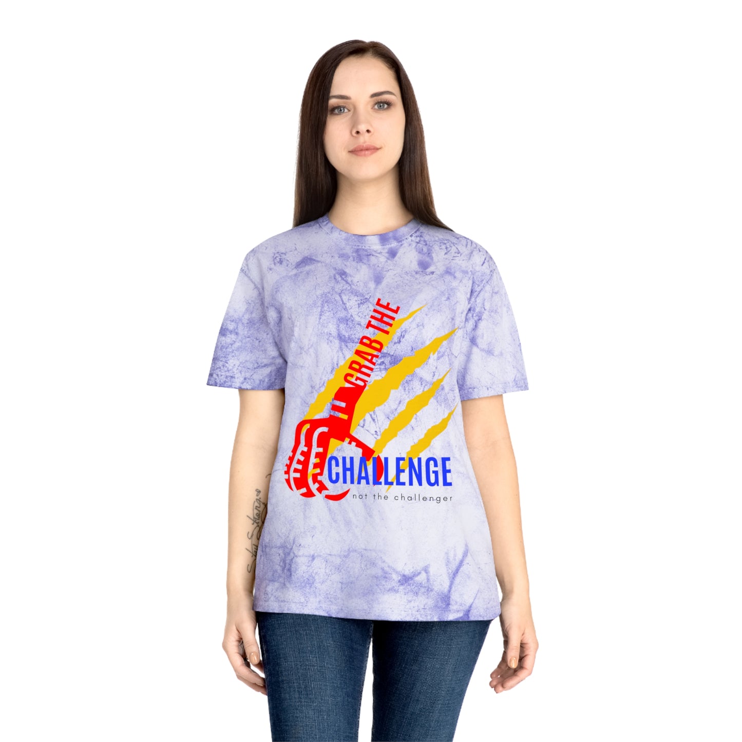 Unisex Color Blast T-Shirt_ N+ Series USCBTS PT2WW001_ Limited Edition by WesternWaves: