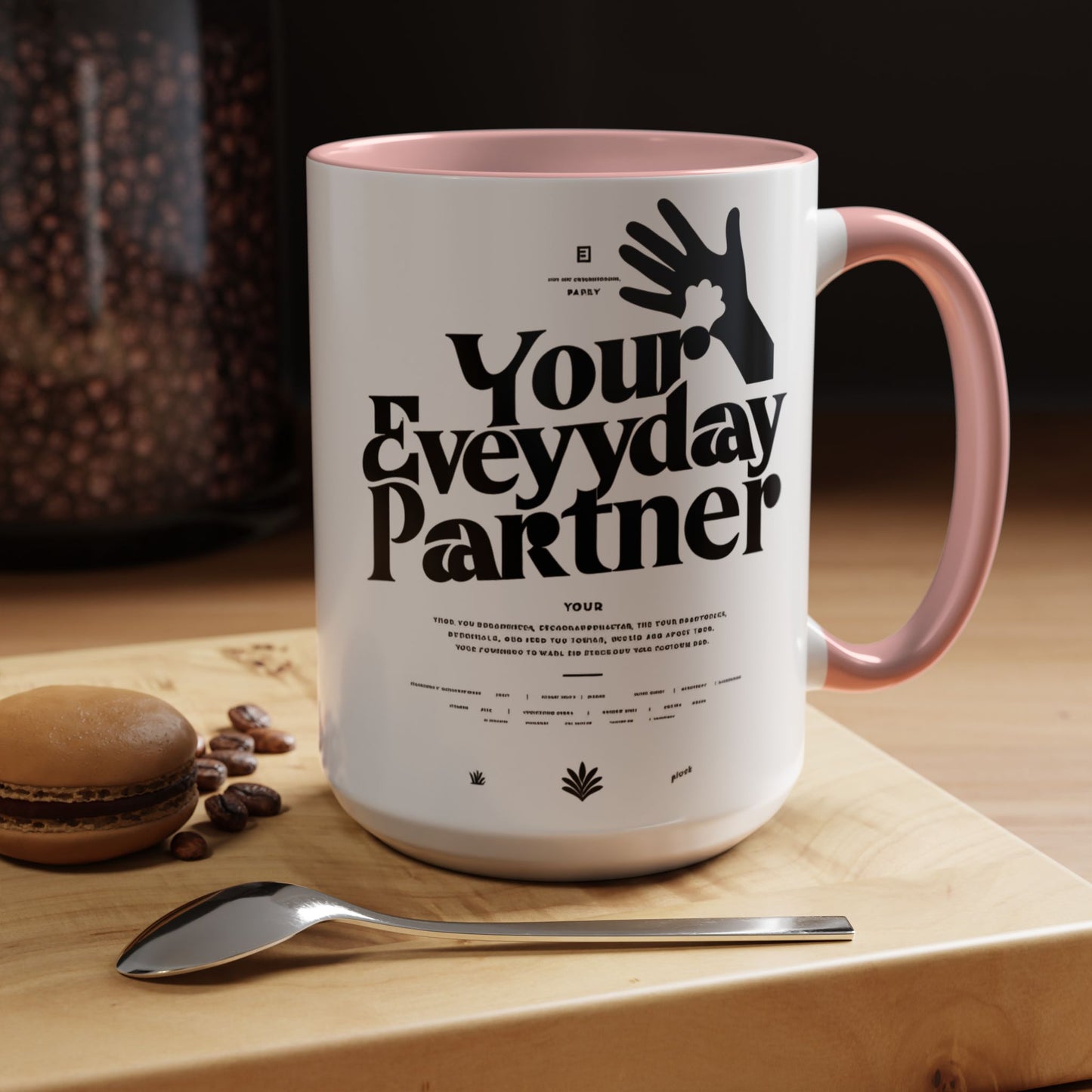 Accent Coffee Mug 11oz, 15oz_ N3* Series ACM11OZ PT2WW023_ Limited Edition Perfect Blend of Style by WesternWaves: