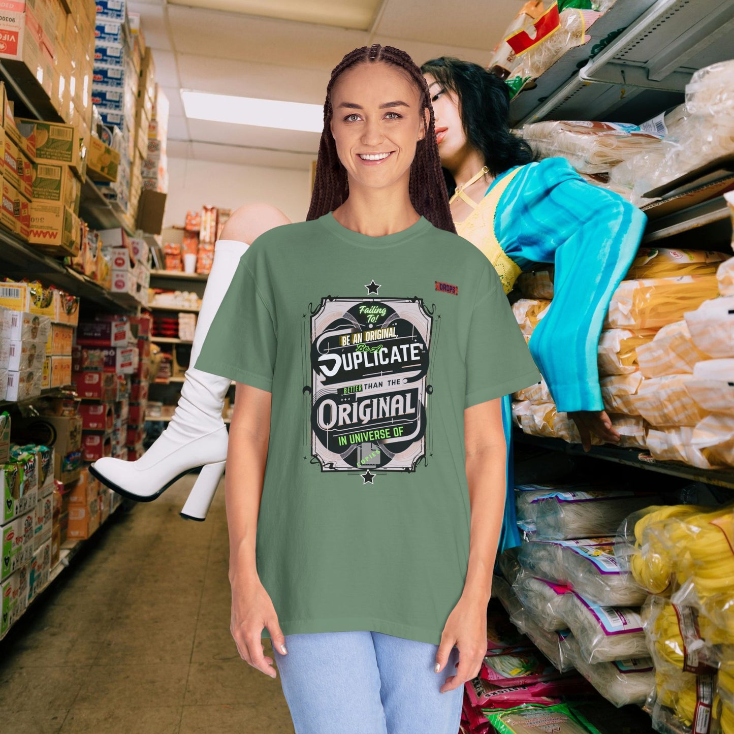unisex garment-dyed t-shirt_ 09 July 2025_ Limited Edition Everyday Casual Wear by WesternWaves:
