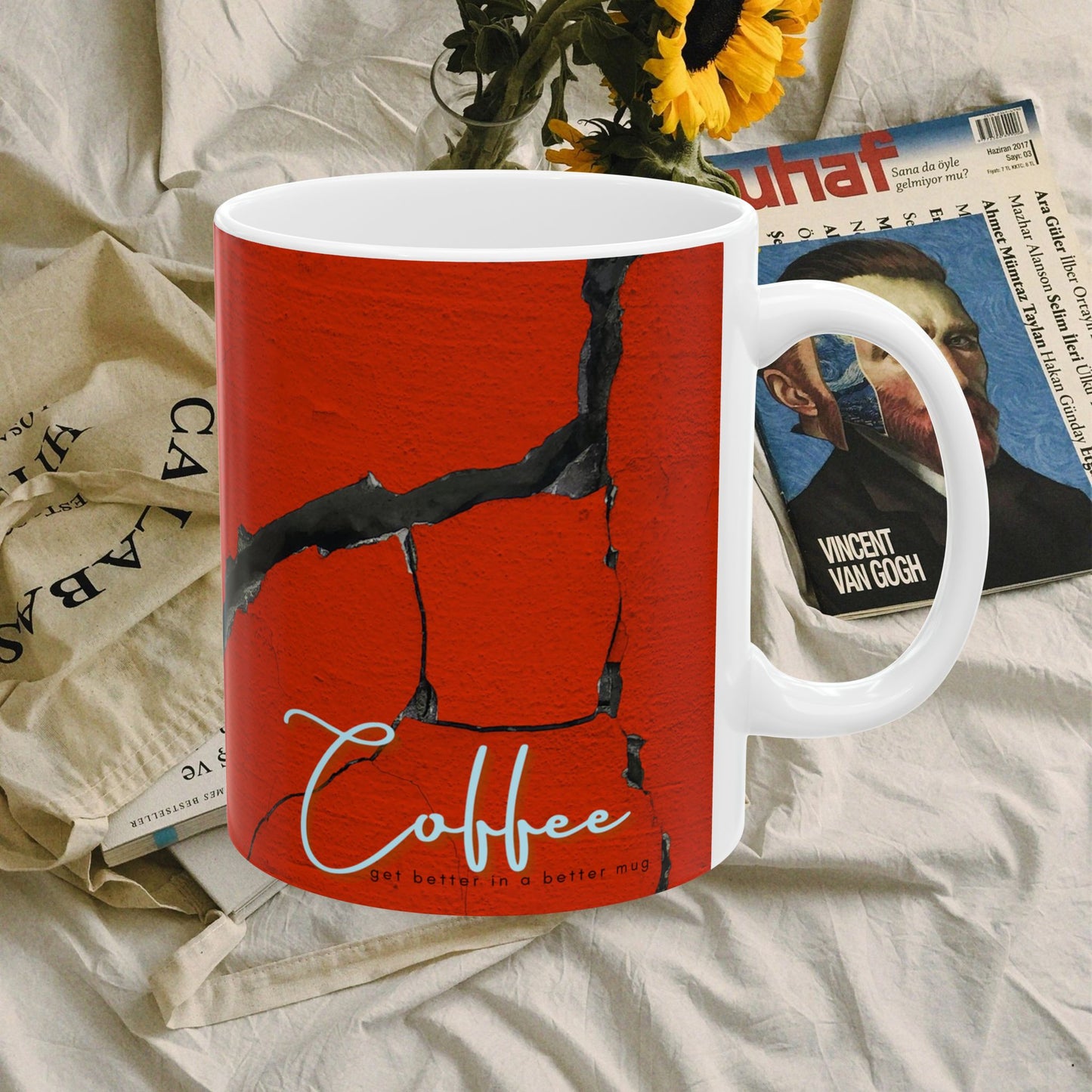 Ceramic Mug (11oz, 15oz)_ N3+ Series CM11, 15OZ PT2WW009_ Limited Edition Ceramic Masterpiece by WesternWaves: