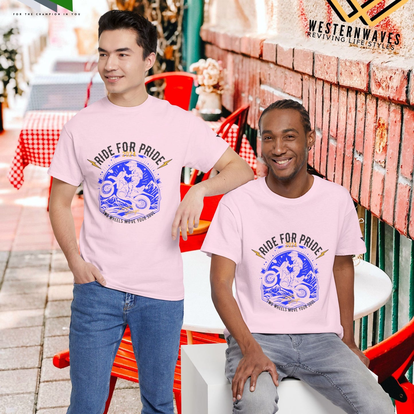 Unisex Heavy Cotton Tee_ Crafted from premium 100% cotton_ N3+ Series UHCT PT2WV004_ Limited Edition by WesternWaves: