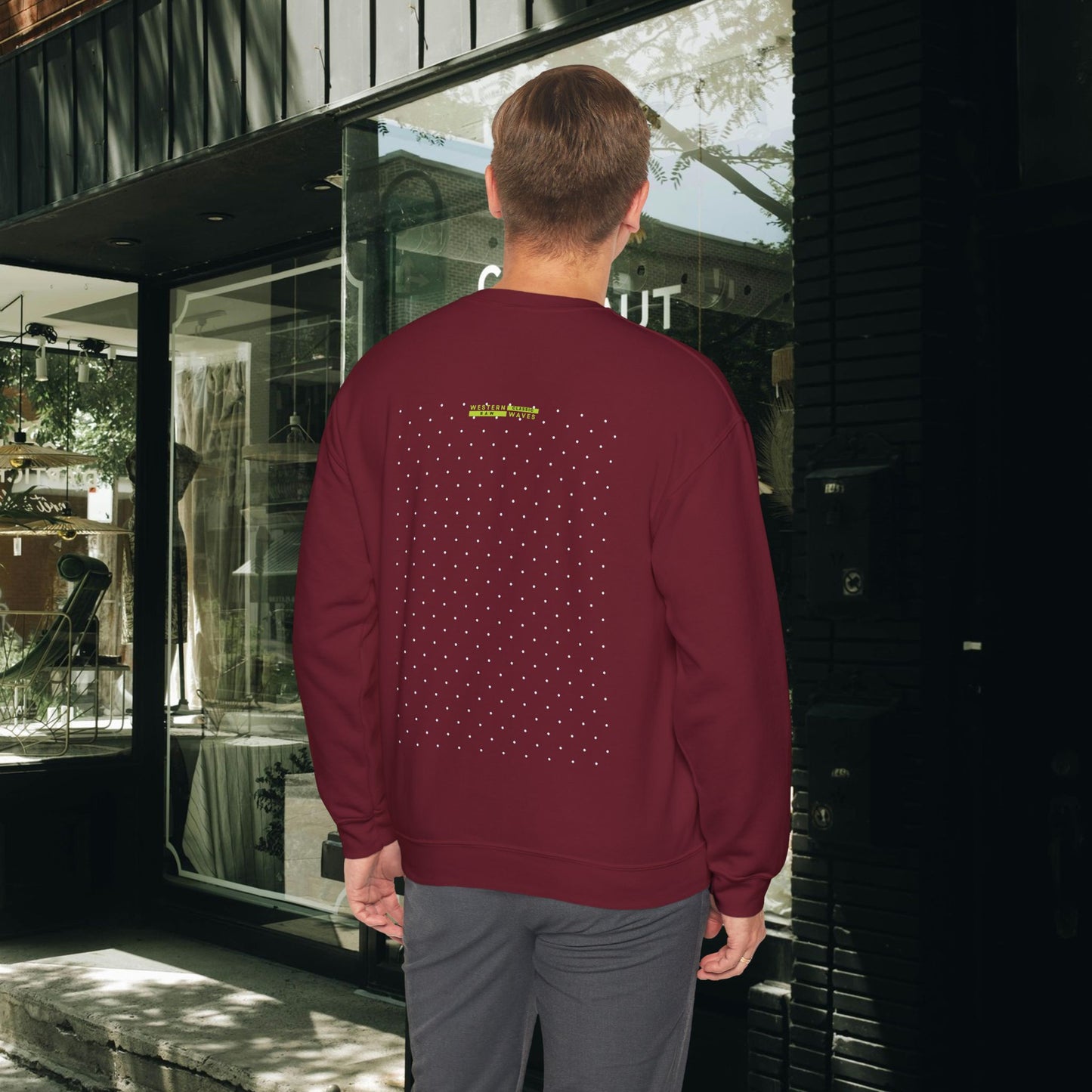 Unisex Heavy Blend™ Crewneck Sweatshirt_ N2 Series UHBCSS PT2WW019_ Limited Edition Pure Luxury By WesternWaves: