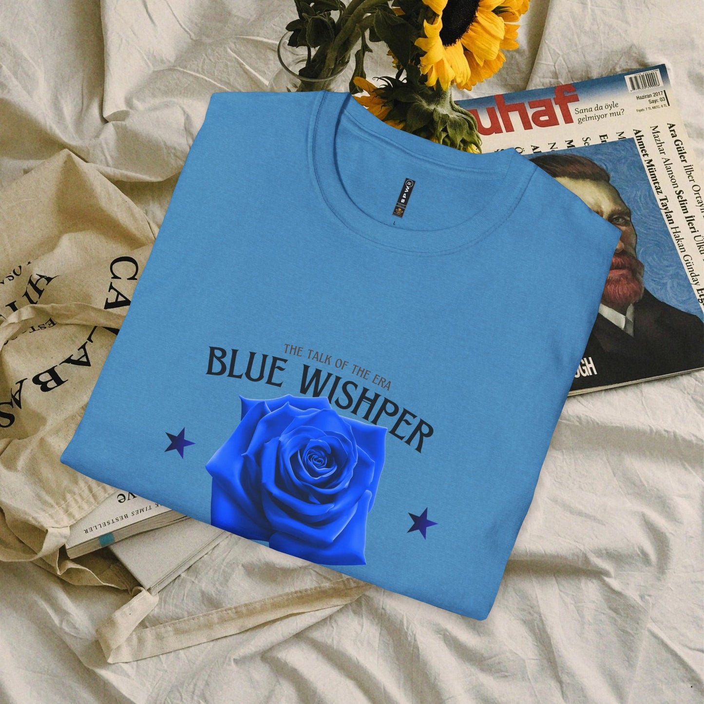 Unisex Softstyle T-Shirt_ N3+ Series USSTS FT2WW005_ Limited Edition Redefines & Relaxation by WesternWaves: