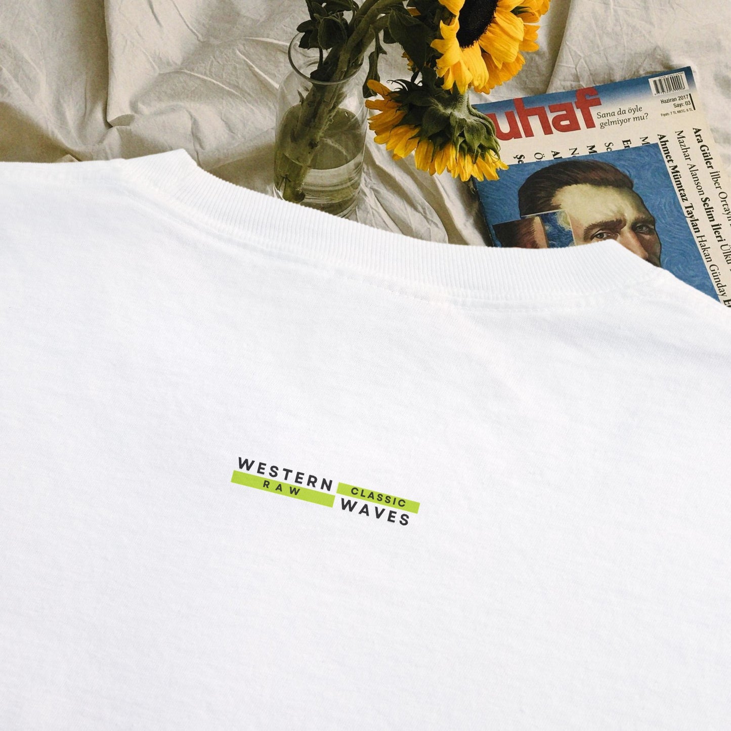 Unisex Garment-Dyed Pocket T-Shirt_ N3+ Series USGDPTS PT2WW001_ Limited Edition Raw Classic by WesternWaves: